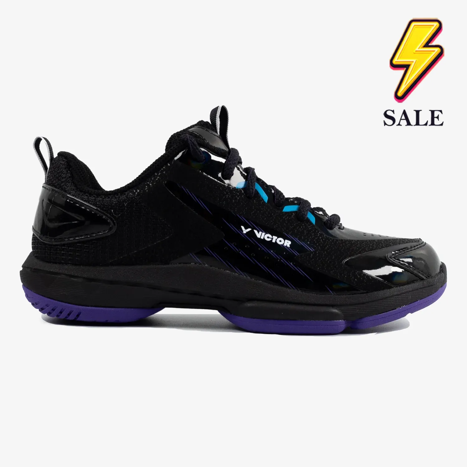 Flex Edge Hot Day Victor x Lee Zii Jia A970JR C (Black) Junior Shoes