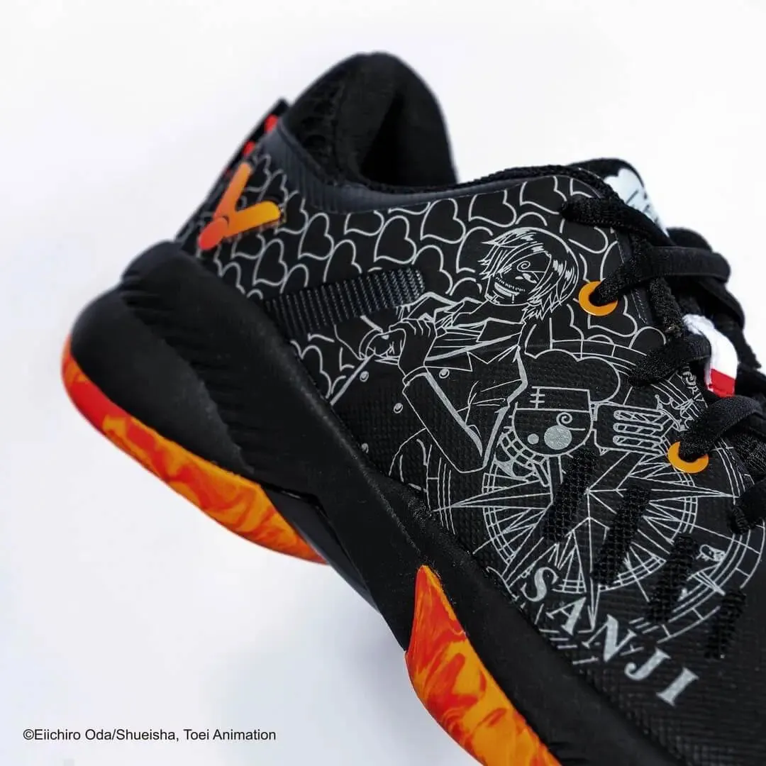Shield One Victor x One Piece Sanji Shoes (A-OPS) Black
