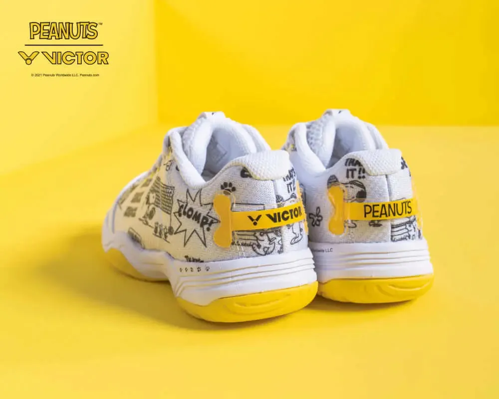 Victor x Peanuts Junior Shoe SNJR-A (Cream White) Easy to Wear