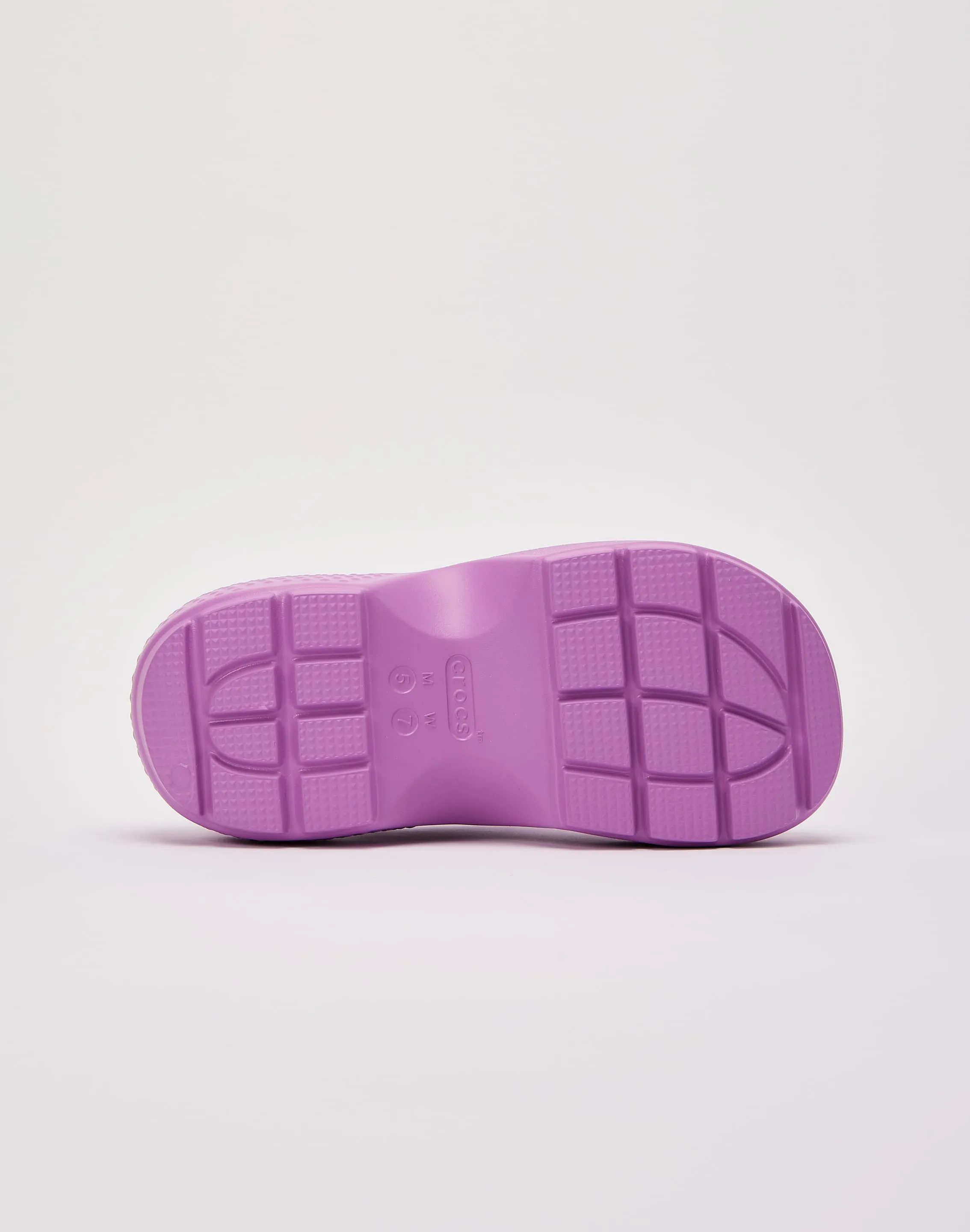 Vulcanized Sole Crocs Stomp Clog