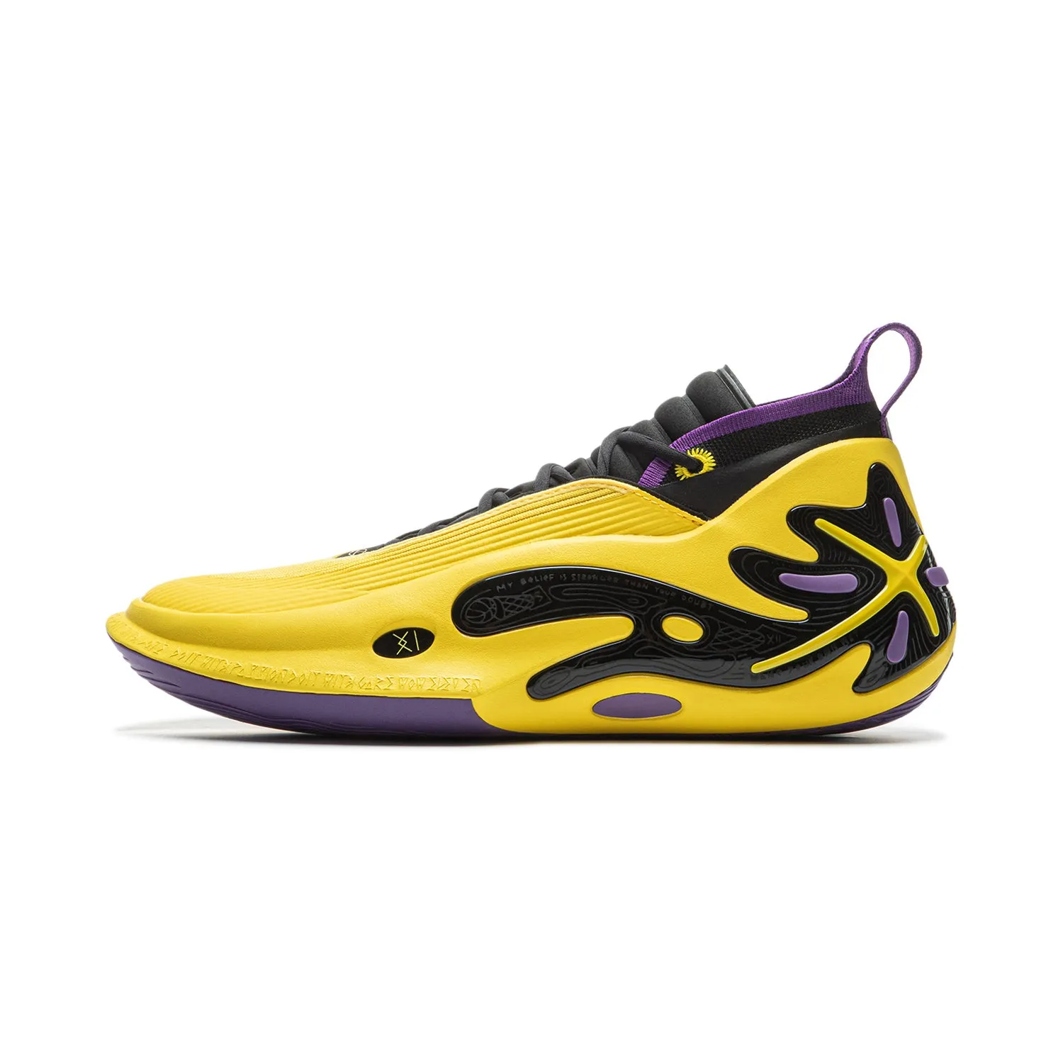 Way of Wade 11 "Gold & Purple" Sneakers Platform Sole
