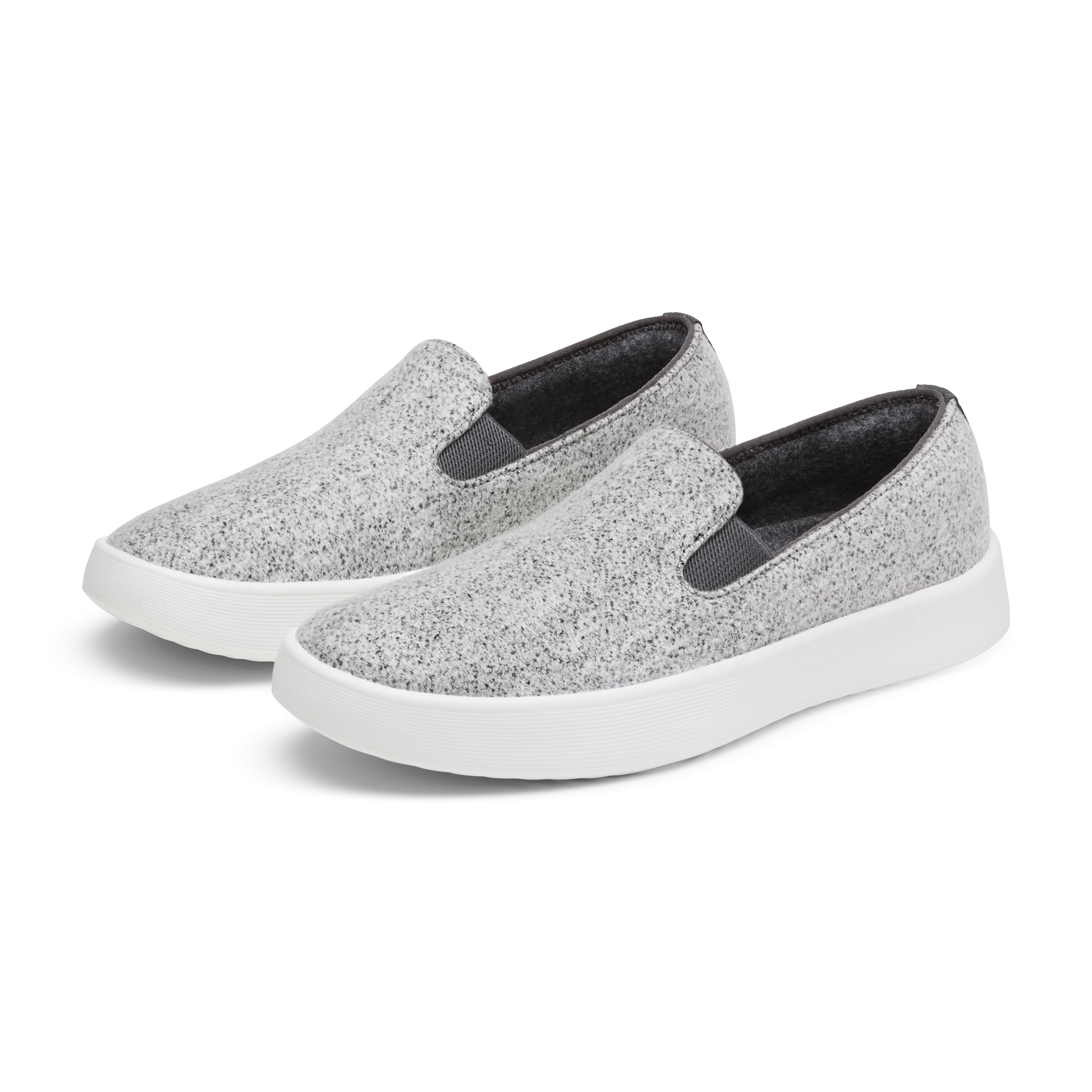 Adaptive Landing Pad System Women's Wool Cruiser Slip On - Medium Grey (Blizzard Sole)