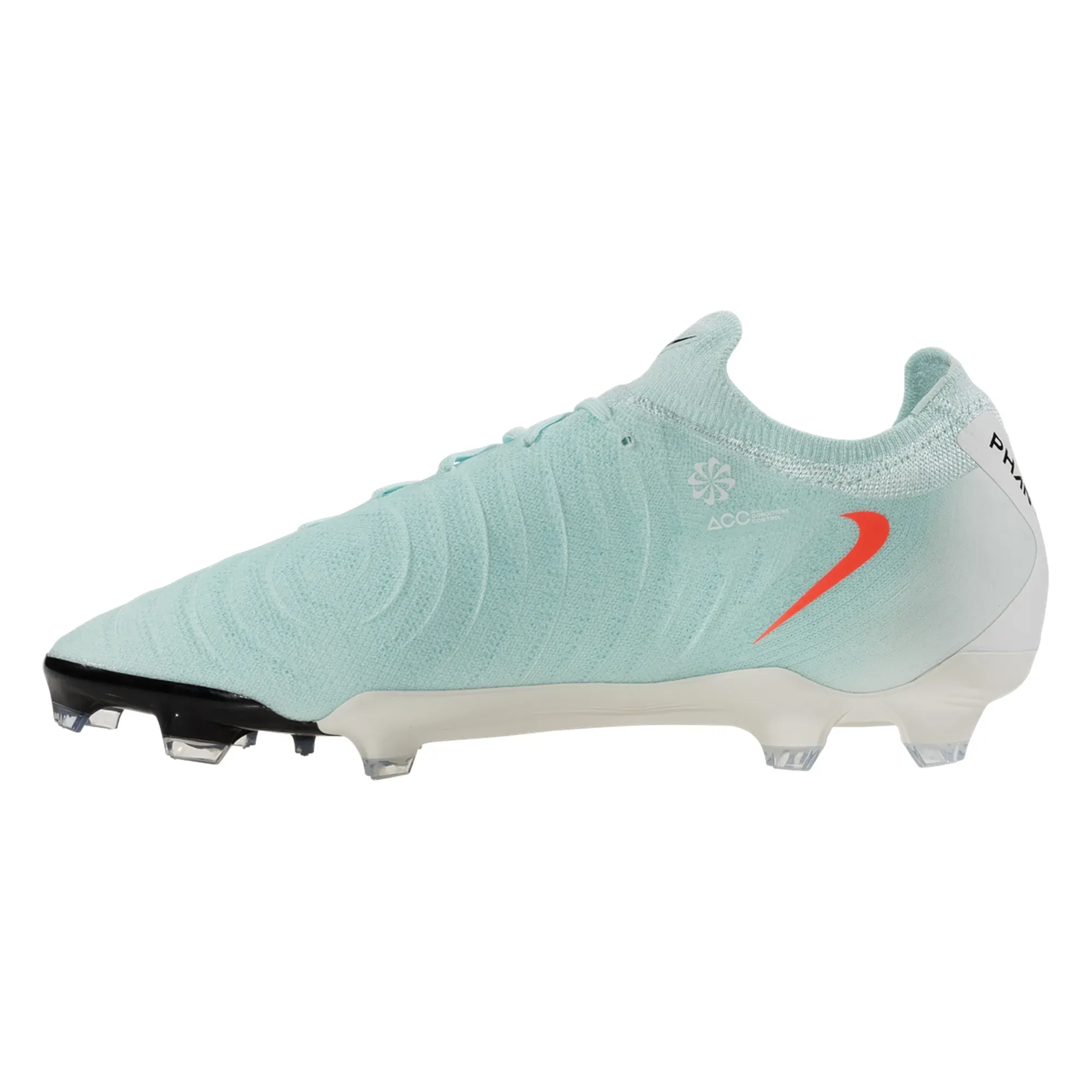 field hockey shoes Nike Phantom GX II Pro FG Soccer Cleats (Mint/Atomic Red-Off Noir)