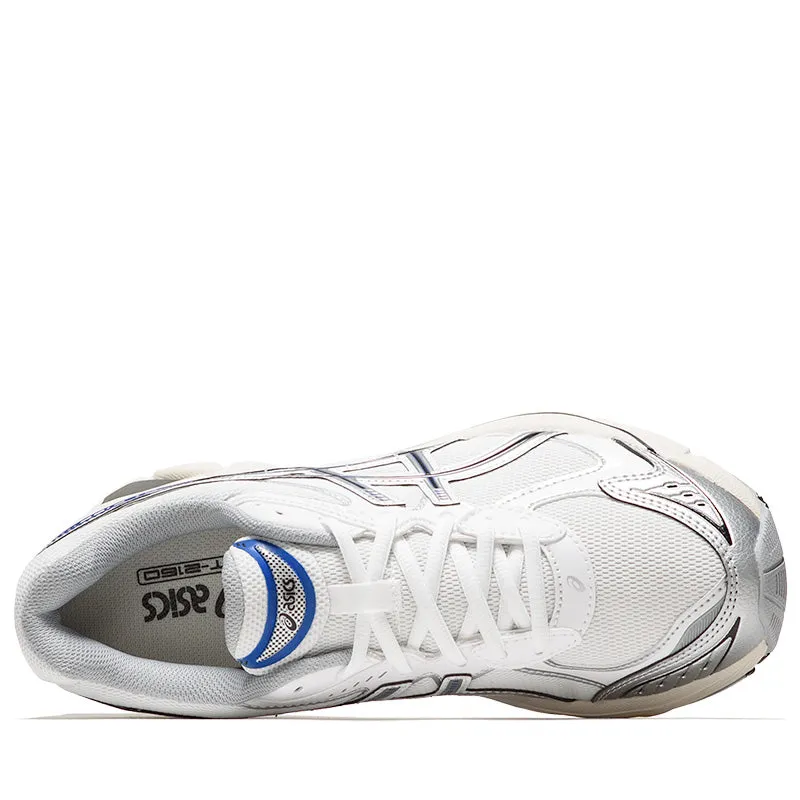 running in a boardwalk area shoes fishing shoes Asics GT-2160 - White/Deep Marine