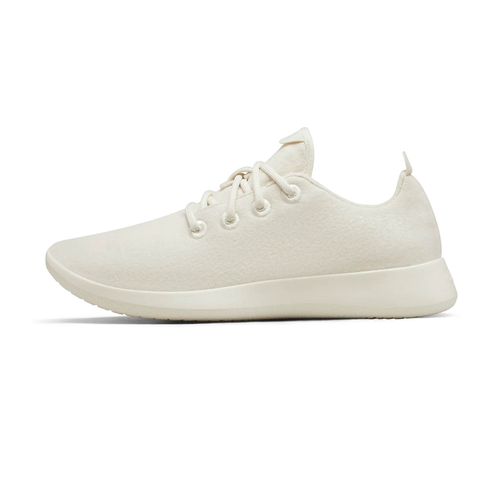 Men's Wool Runner - Natural White (Cream Sole) Barefoot feel