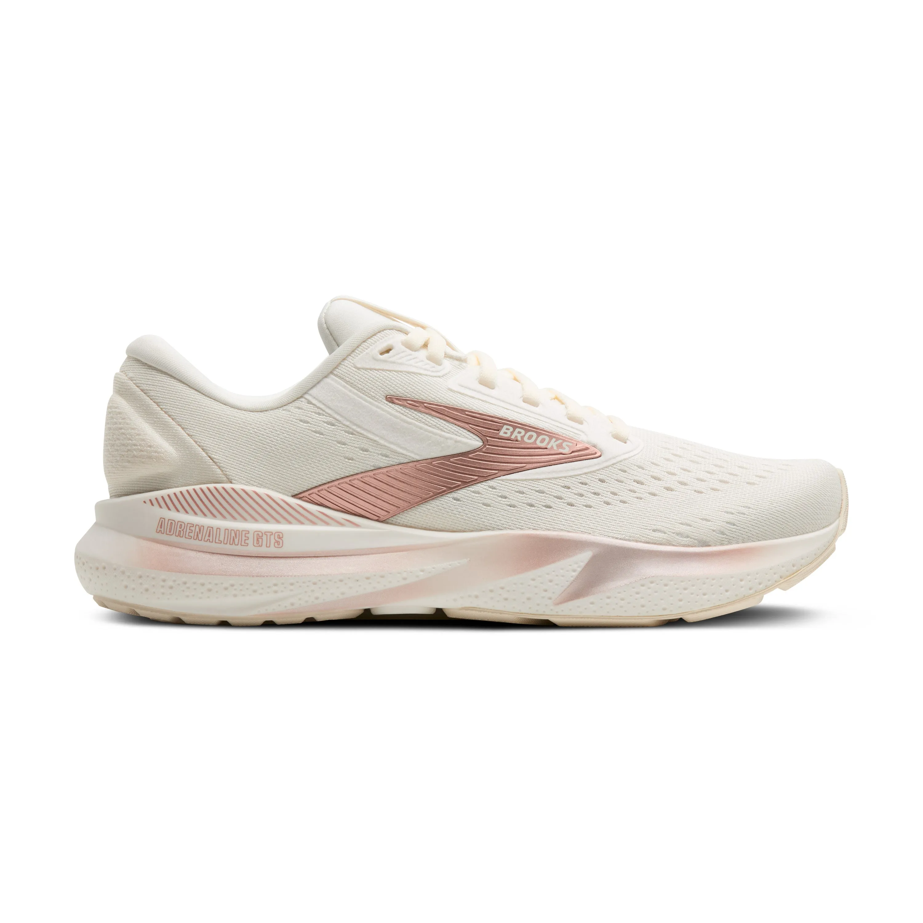 WOMEN'S ADRENALINE GTS 24 - B - 181 COCONUT/ROSE GOLD/WHITE padded - collar running gear shock-absorbing shoes