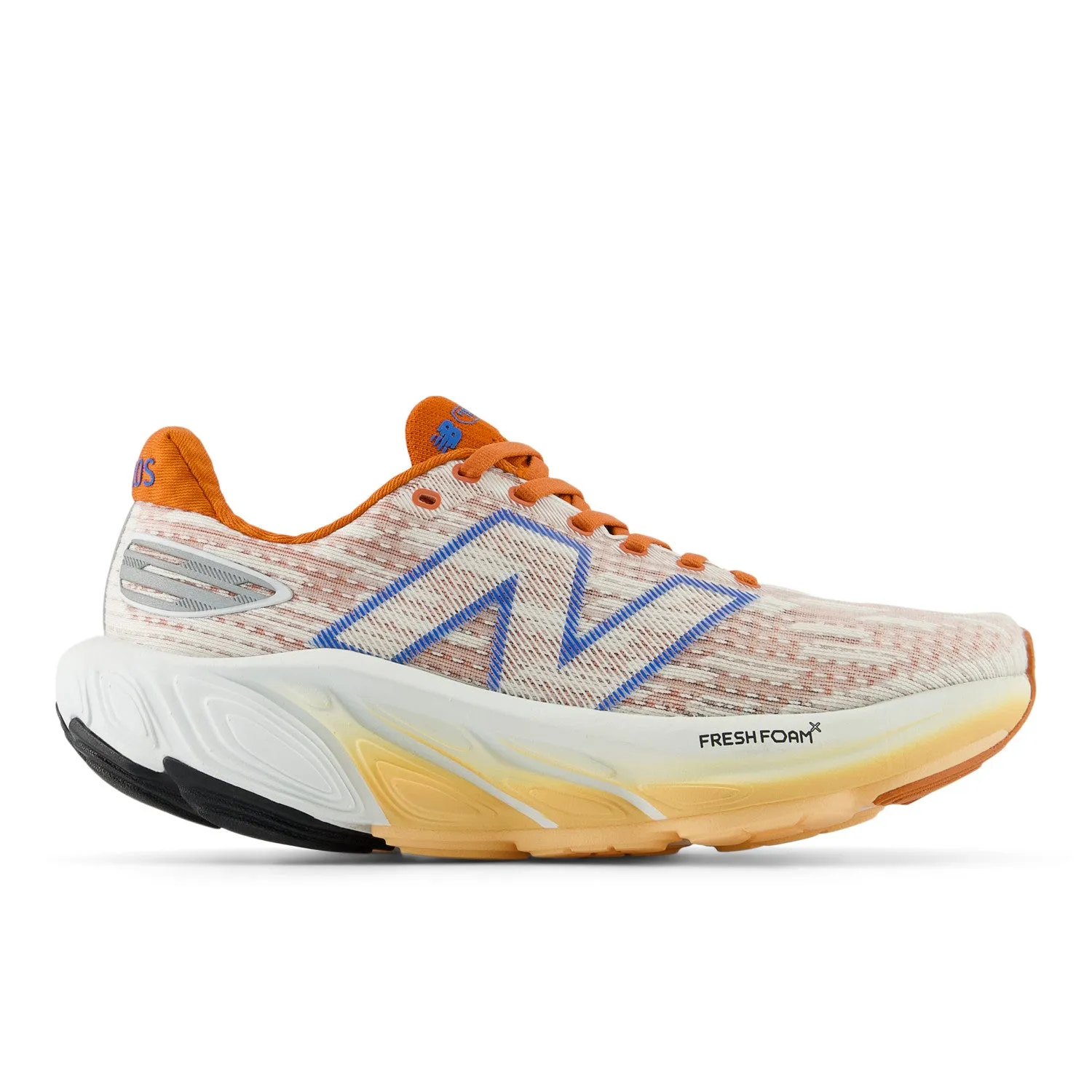 WOMEN'S BALOS - B - A1 WHITE WITH INFIELD CLAY AND BLUE OASIS Mizuno Wave spring running shoes