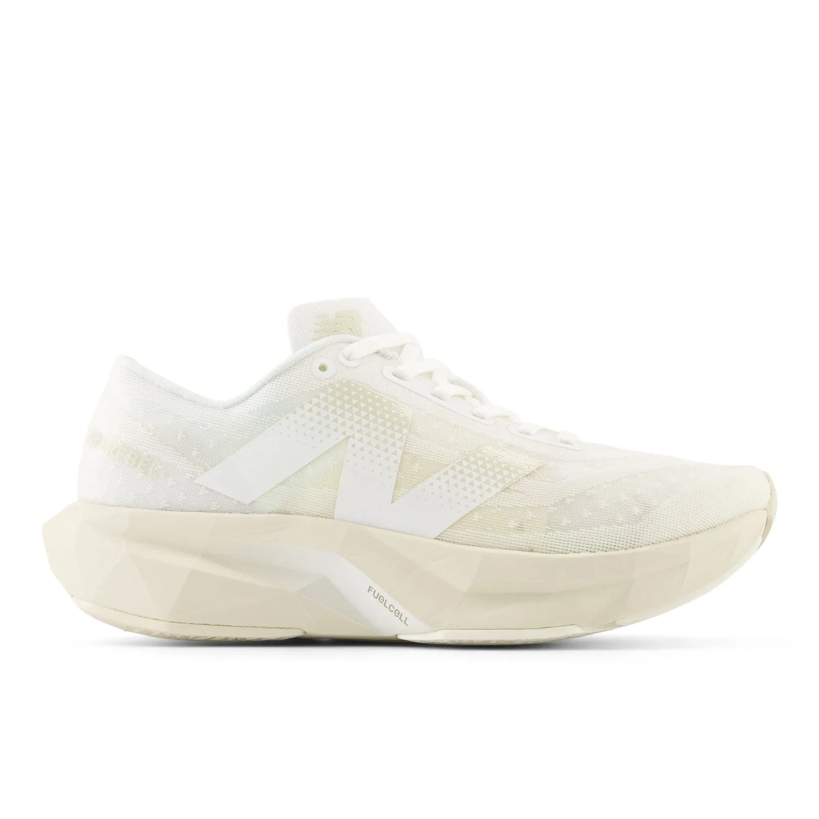 suitable for experts WOMEN'S FUELCELL REBEL V4 - B - LJ4 WHITE/LINEN/SEA SALT