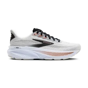 retirement - themed running shoes zip - up shoes WOMEN'S GHOST 17 - WIDE D - 105 WHITE/BLACK/ROSE GOLD
