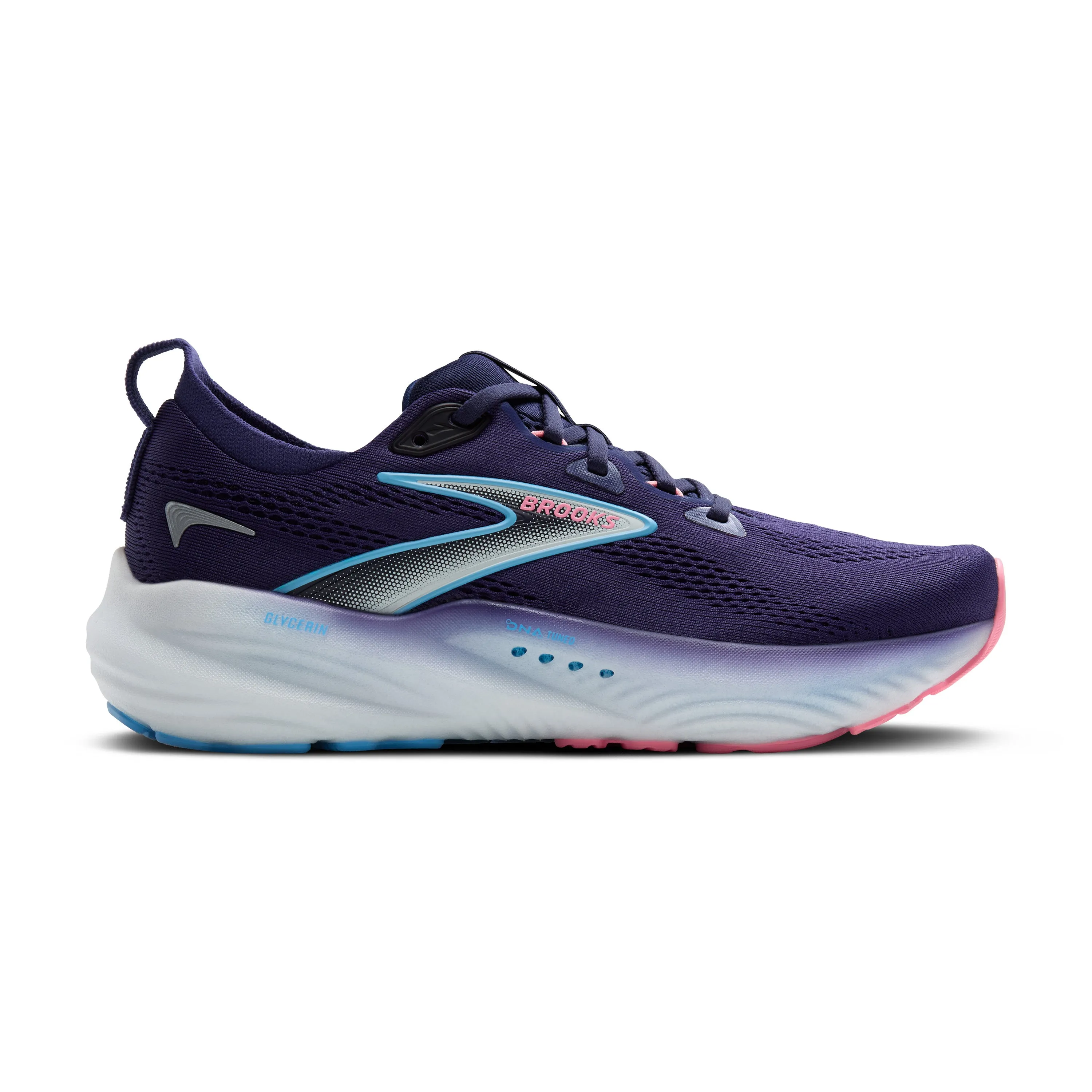 engraved running option WOMEN'S GLYCERIN 22 - B - BLUE RIBBON/PEACOAT