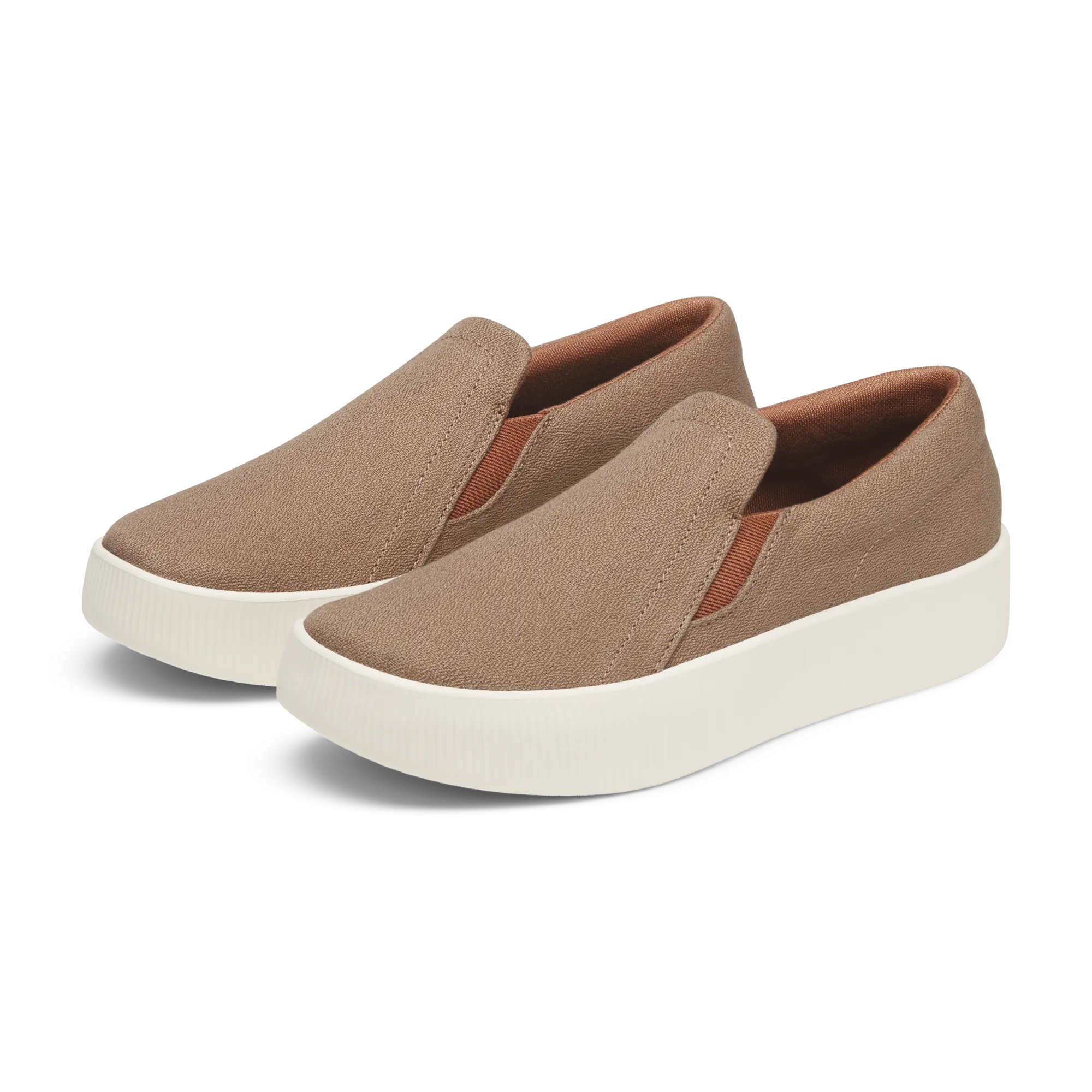 Hyperflex Outsole Secure fit Women's Lounger Lift - Taupe Blush (Natural White Sole)
