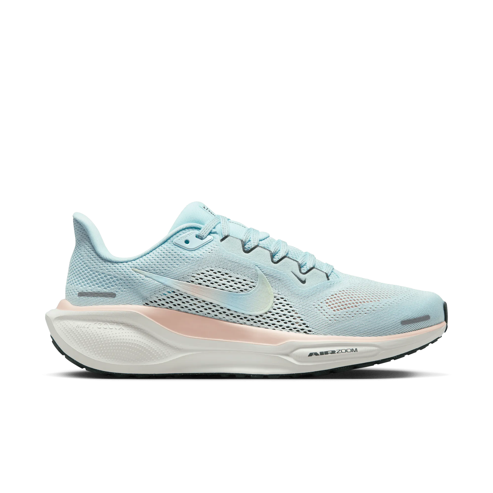 WOMEN'S PEGASUS 41 PREMIUM - B - 474 GLACIER BLUE/MULTI-COLOR maximalist running shoes expert - approved