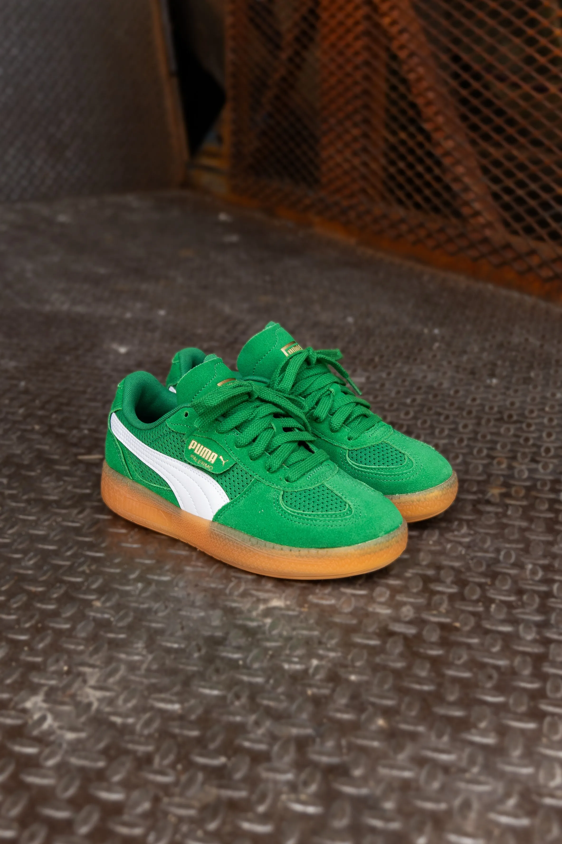 Autumn Tone Women's Puma Palermo Moda Vintage (Archive Green/Gum)