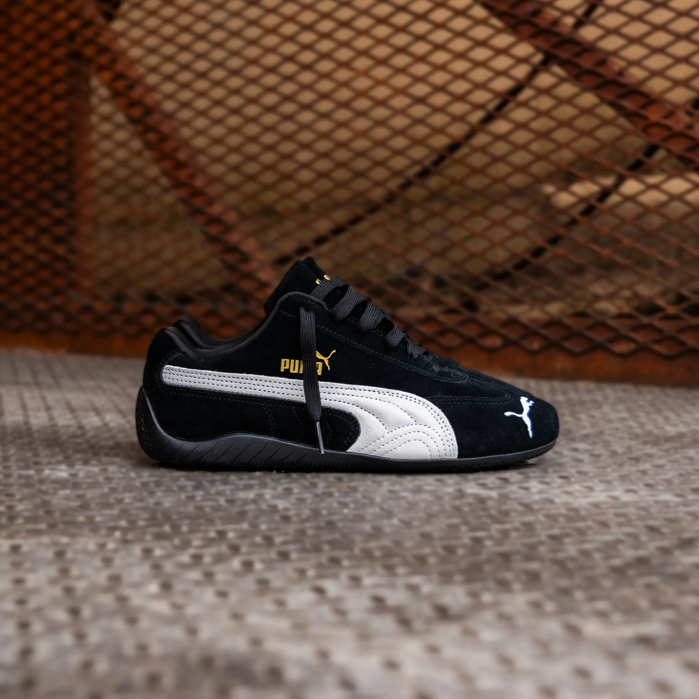 Womens Puma Speedcat OG (Puma Black/Puma White) Rubber Outsole construction