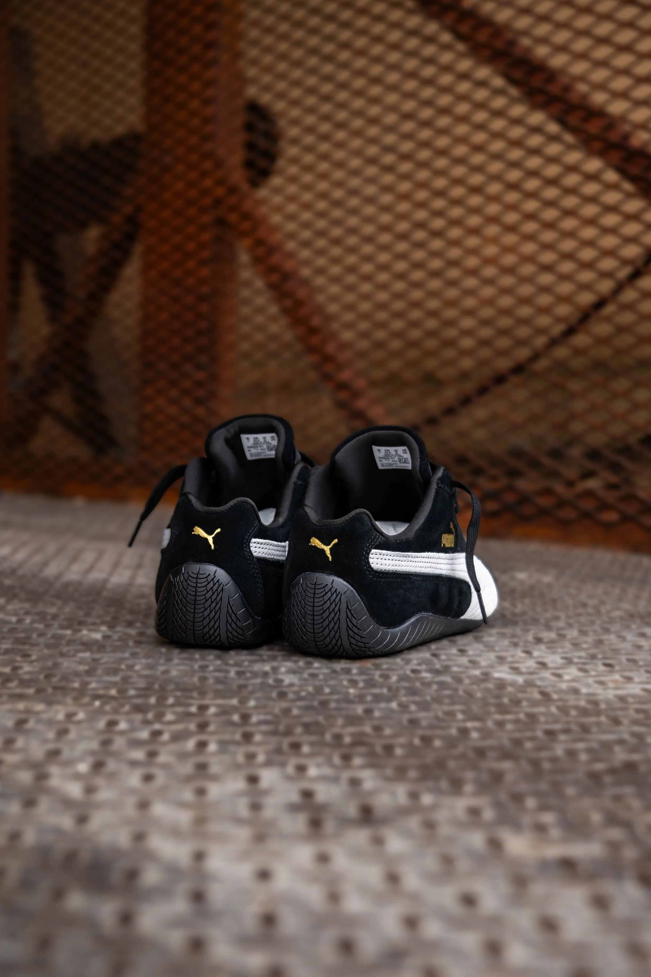 Womens Puma Speedcat OG (Puma Black/Puma White) Rapid Motion