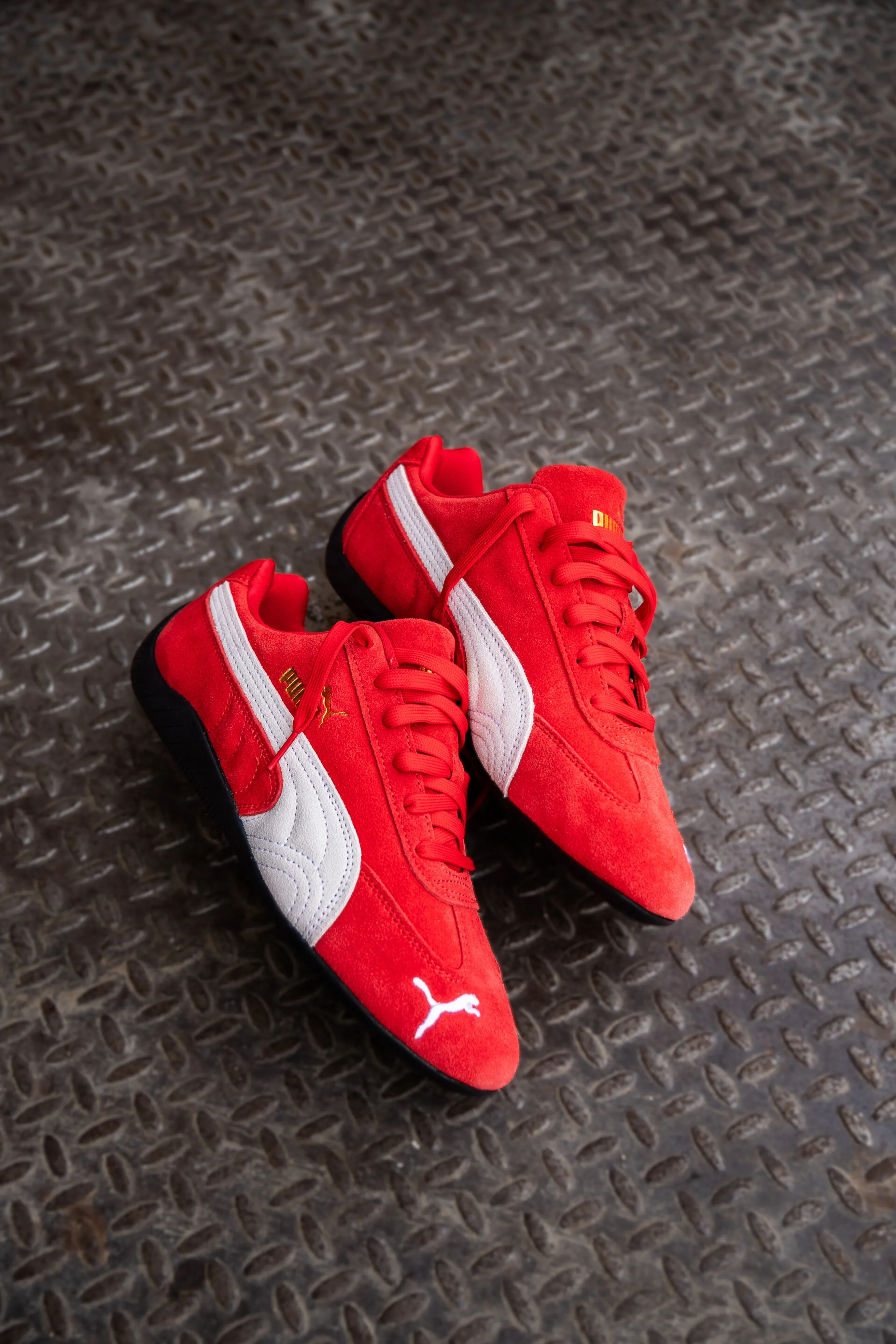 Hiking Mood Womens Puma Speedcat OG (Puma Red/Puma White)