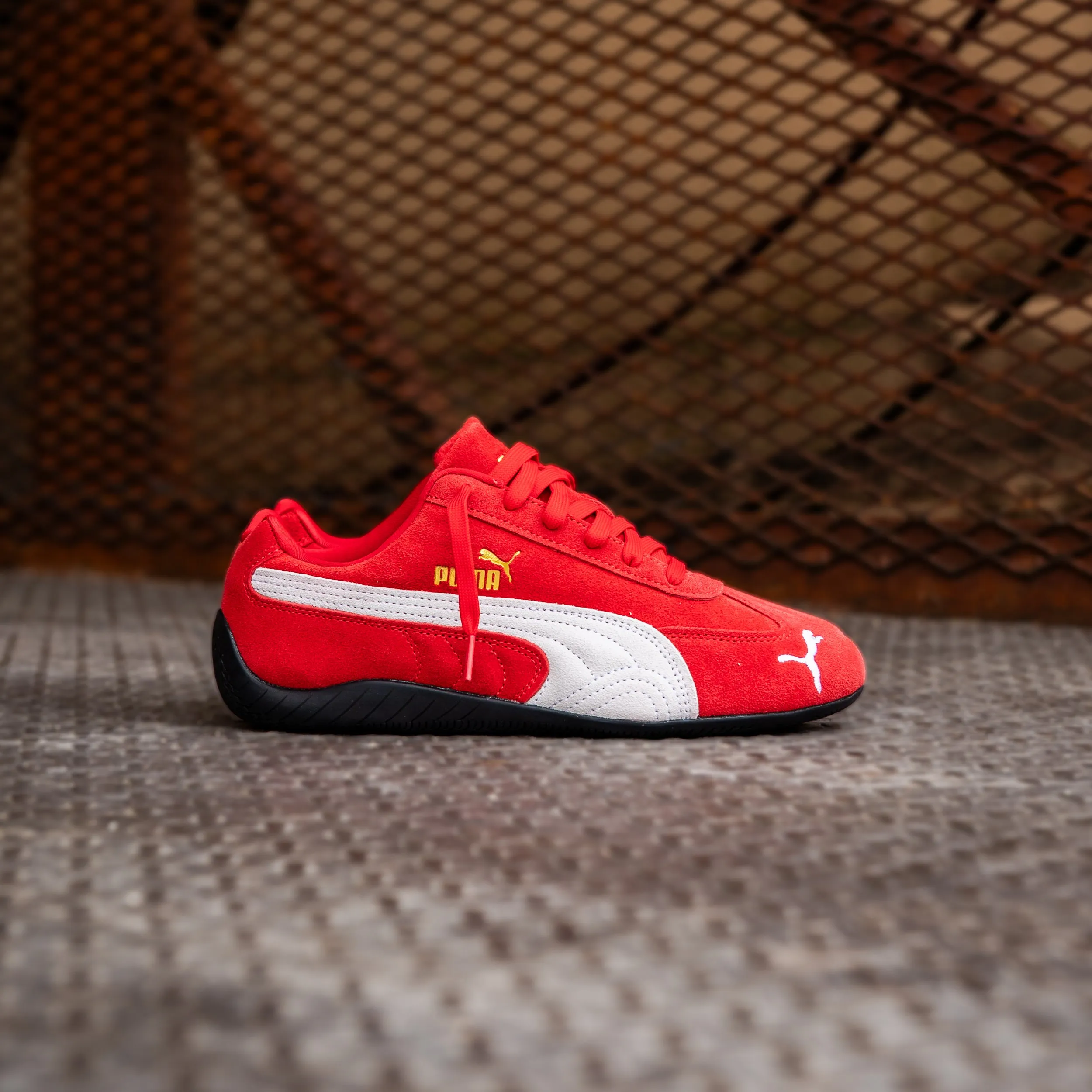 Padded Pool Ready Womens Puma Speedcat OG (Puma Red/Puma White)