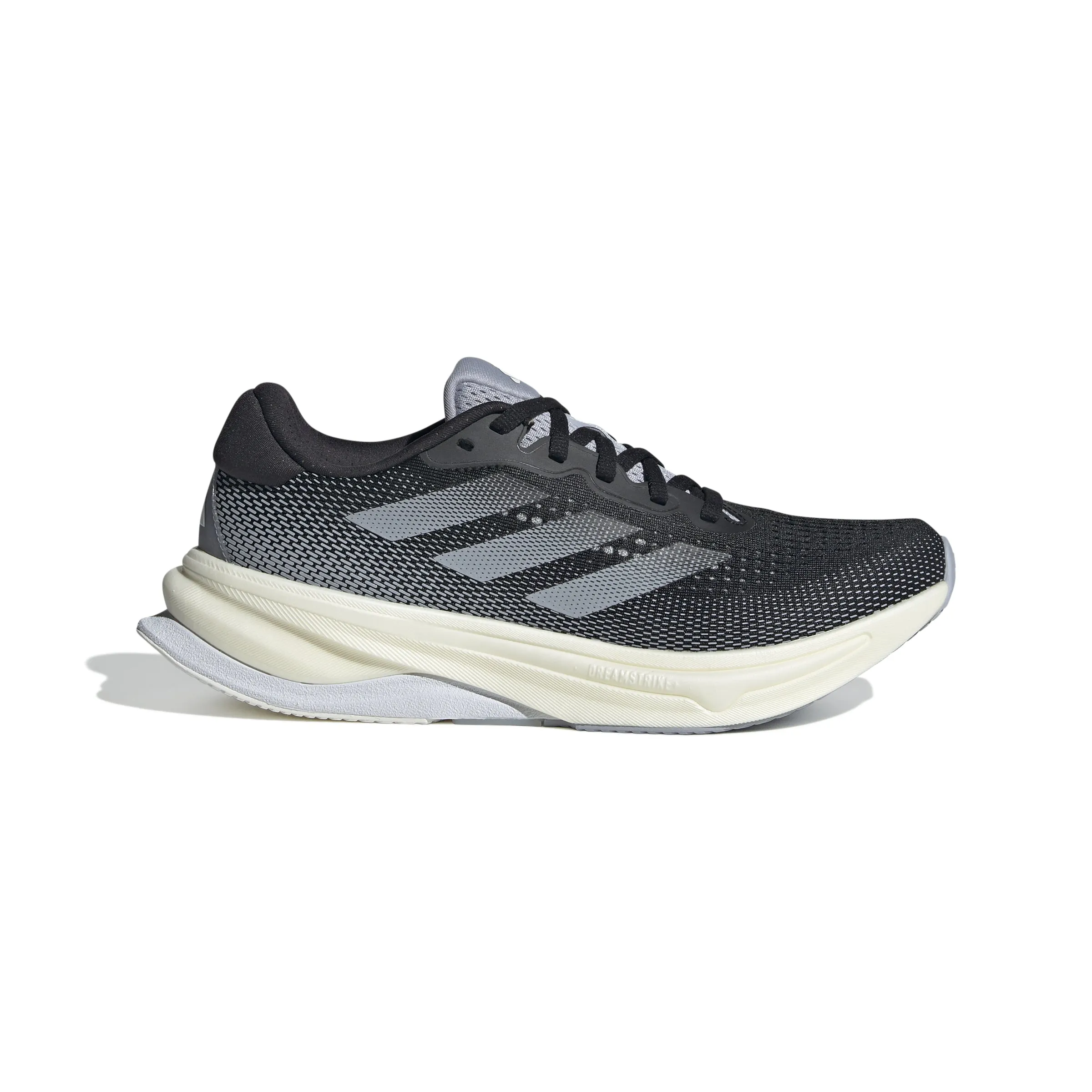 Multi-color combination running in mountains shoes WOMEN'S SUPERNOVA SOLUTION - B - CBLACK/HALSIL/DSHGRY