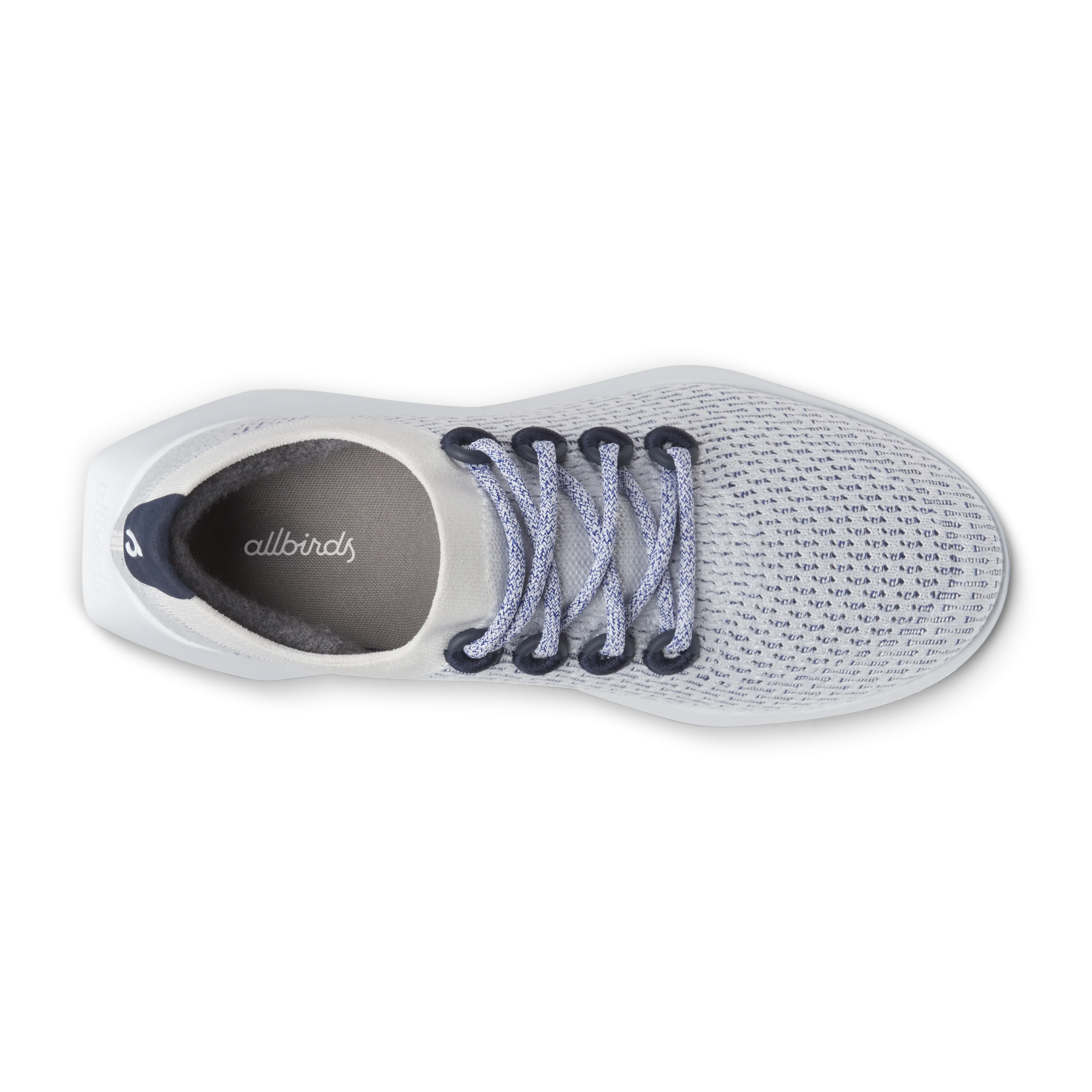 Textured Outsole Pattern Women's Tree Dasher 2 - Blizzard/Hazy Cobalt (Clarity Blue Sole)