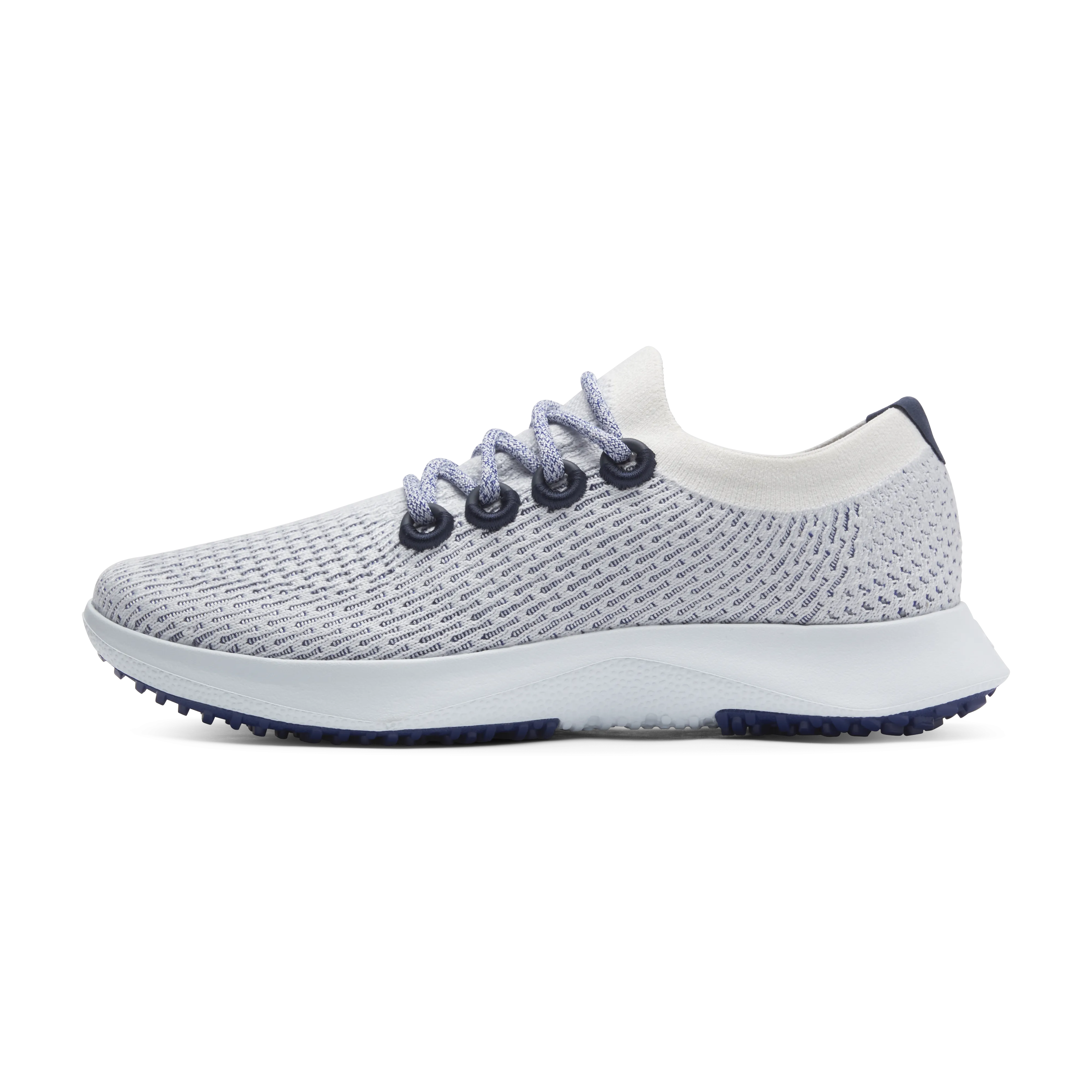 Women's Tree Dasher 2 - Blizzard/Hazy Cobalt (Clarity Blue Sole) Shock Wear Rubber Toe Guard