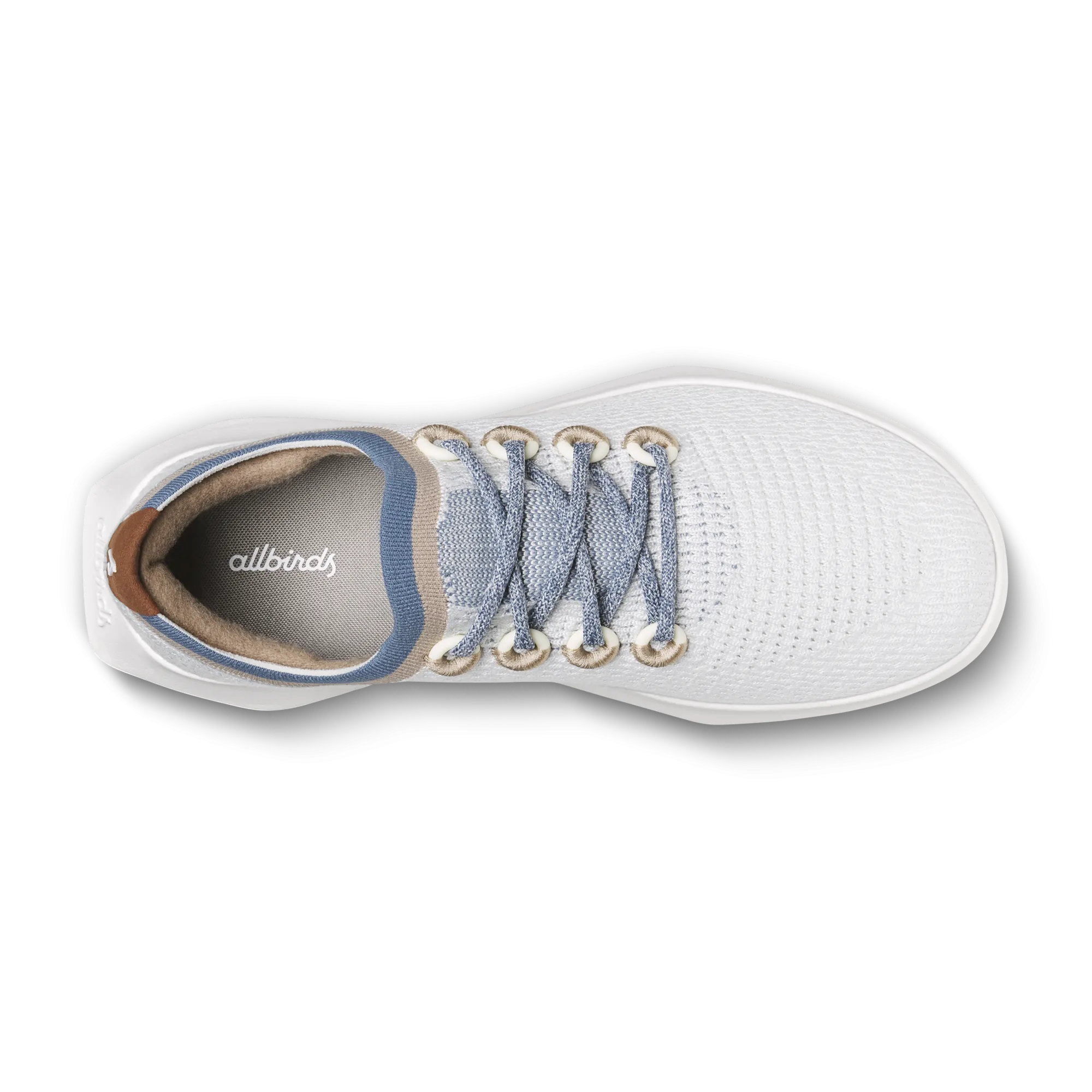 Soft Glide Pressure Relief Zones Women's Tree Dasher 2 - Blizzard/Rustic Cobalt (Blizzard Sole)