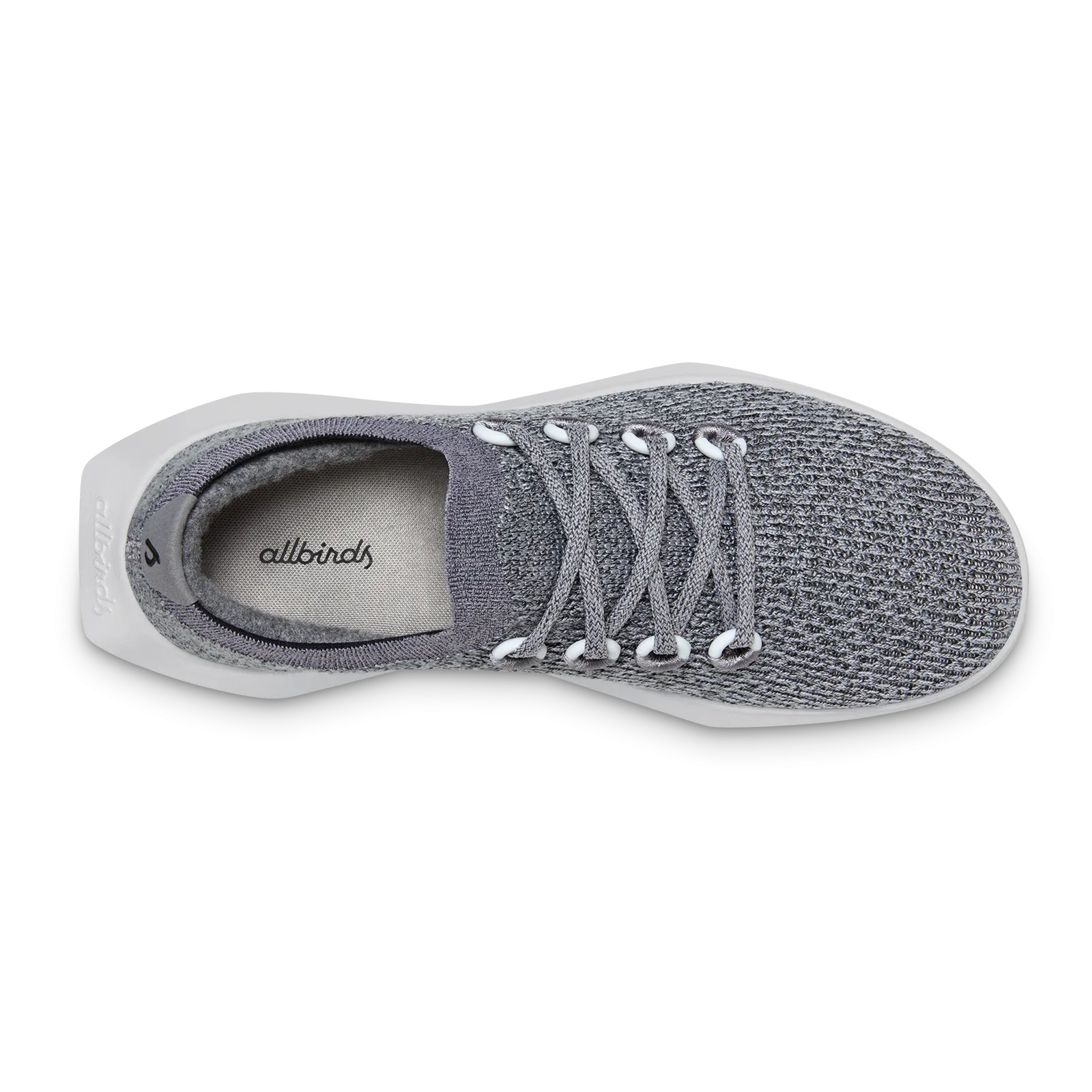 Compression Knit Upper Women's Tree Dasher 2 - Medium Grey (Light Grey Sole)