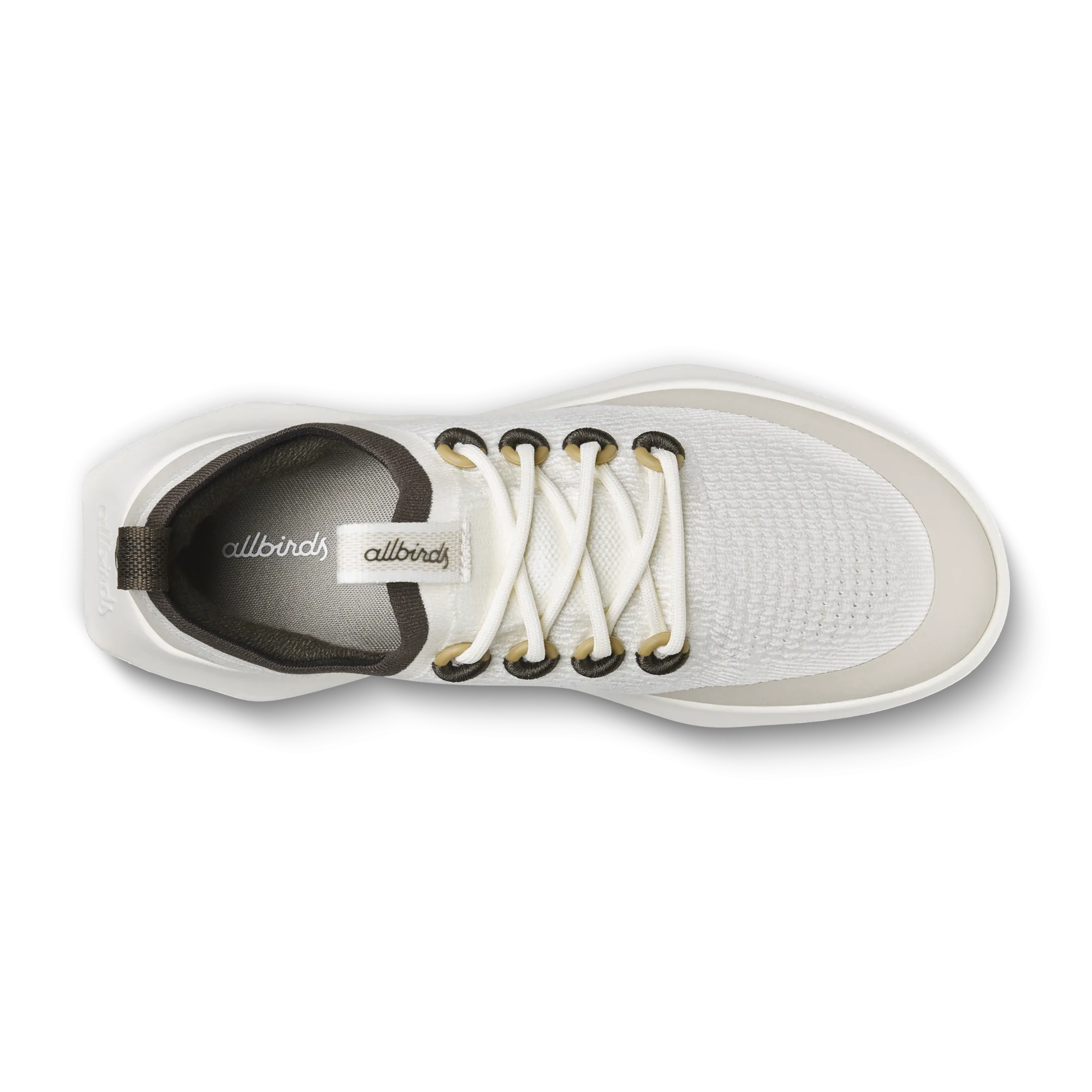 Molded Heel Breathable Outsole Vents Women's Tree Dasher 2 - Utility - Natural White/Rustic Brown (Natural White Sole)