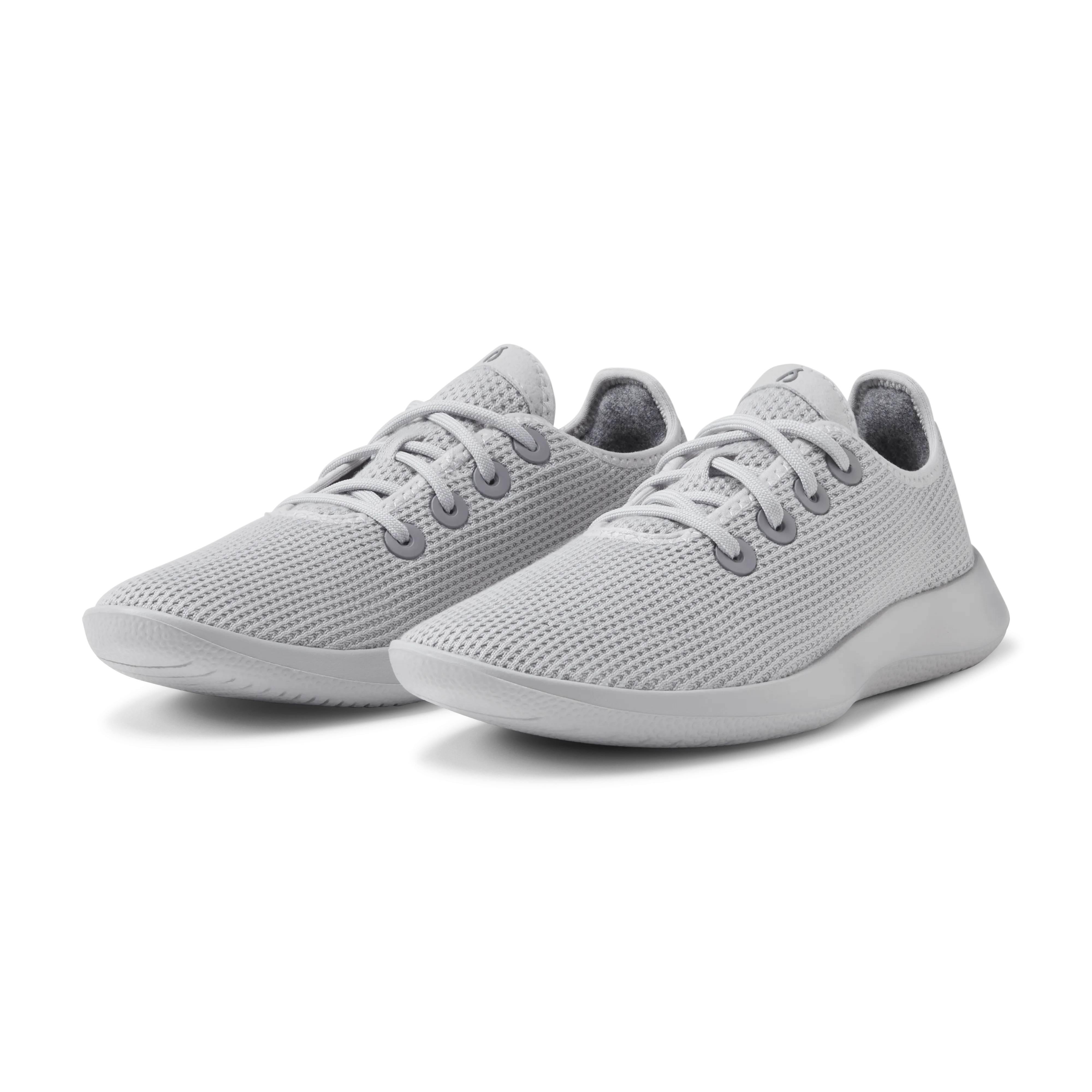 Women's Tree Runner - Light Grey (Light Grey Sole) Airflow Venting Zip Up Design