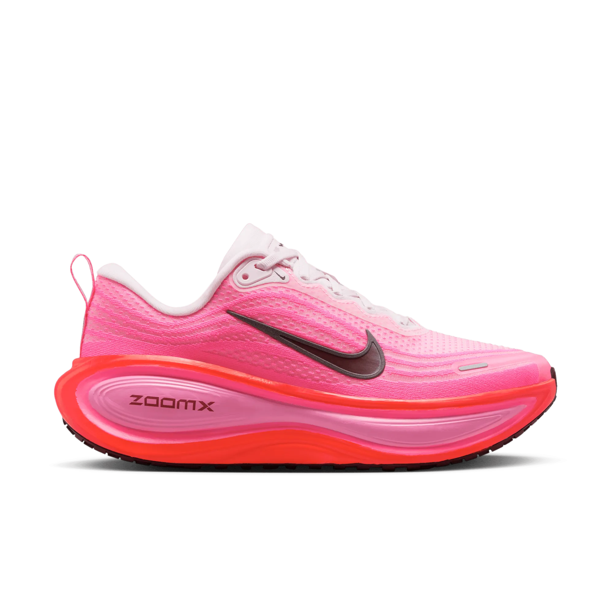 RippleTread anatomical - shape shoes WOMEN'S VOMERO PLUS - B - HYPER PINK/BURGUNDY CRUSH