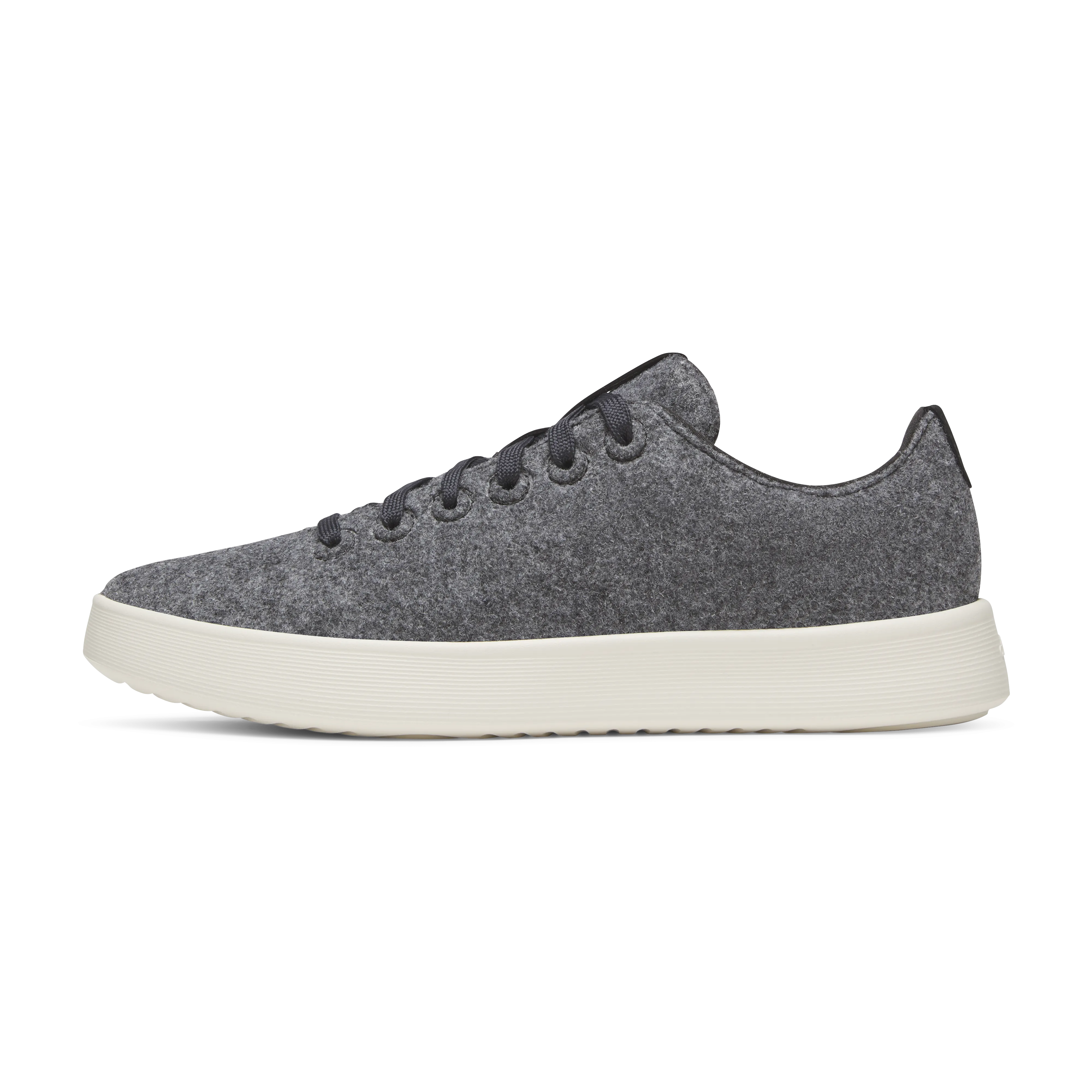 Classic Style Women's Wool Cruiser - Natural Grey (Natural White Sole)