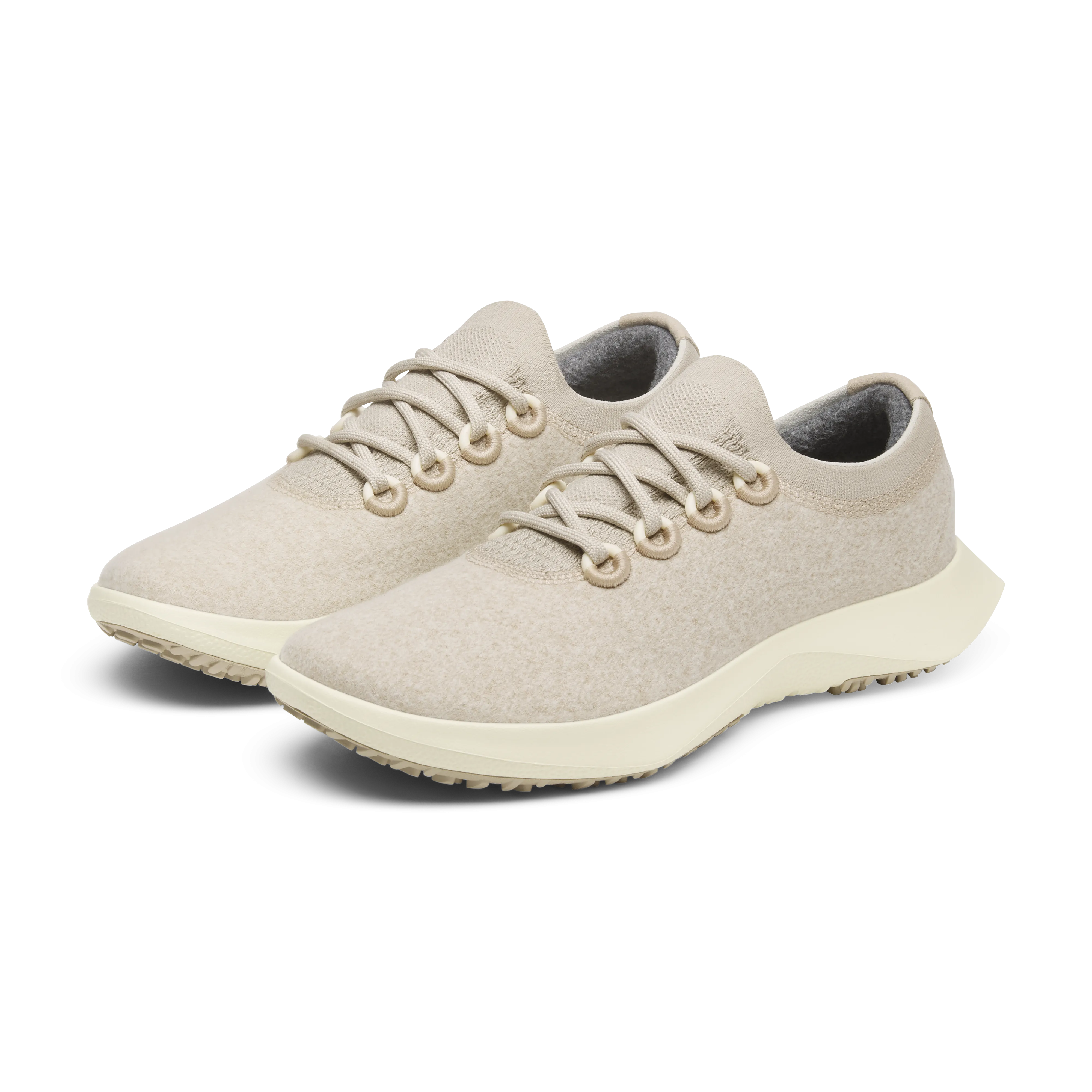 Impact Cushion Women's Wool Dasher Mizzle - Rugged Beige (Stony Cream Sole)