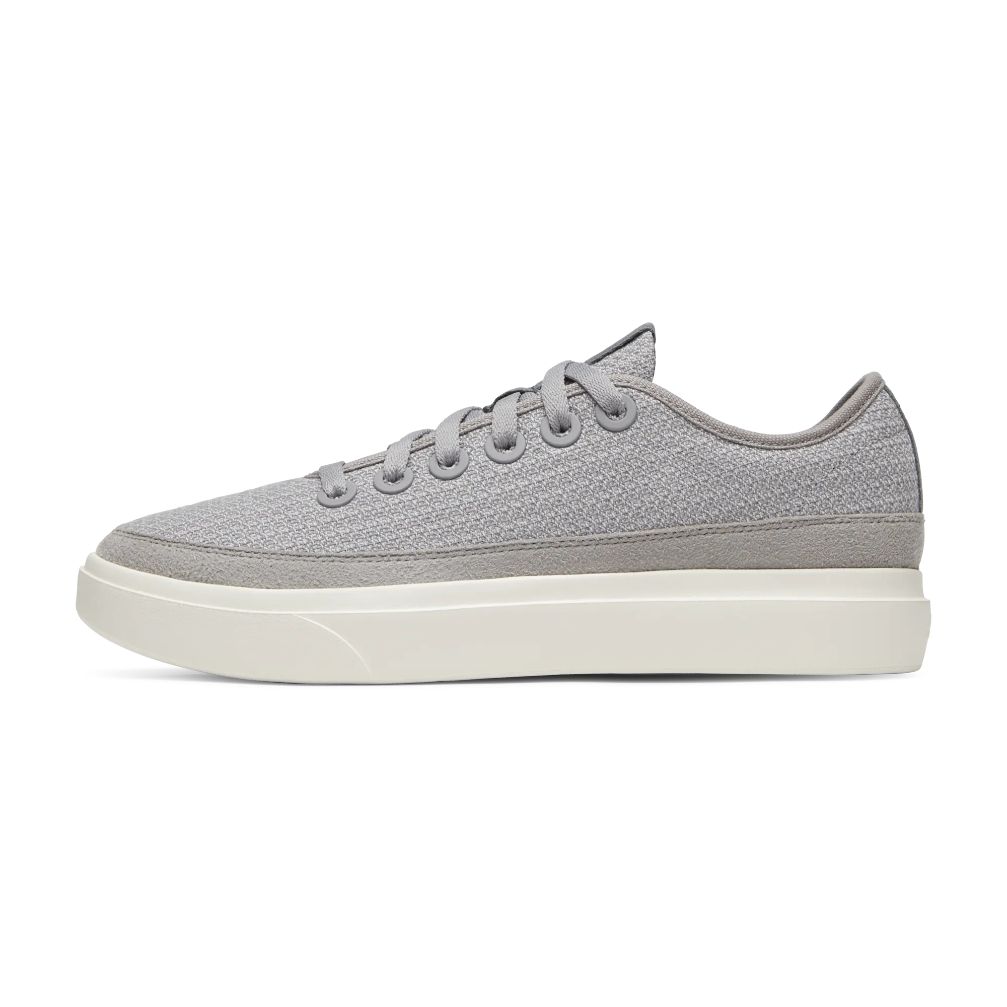 Abrasion Resistant Outsole Women's Wool Piper Go - Medium Grey (Natural White Sole)