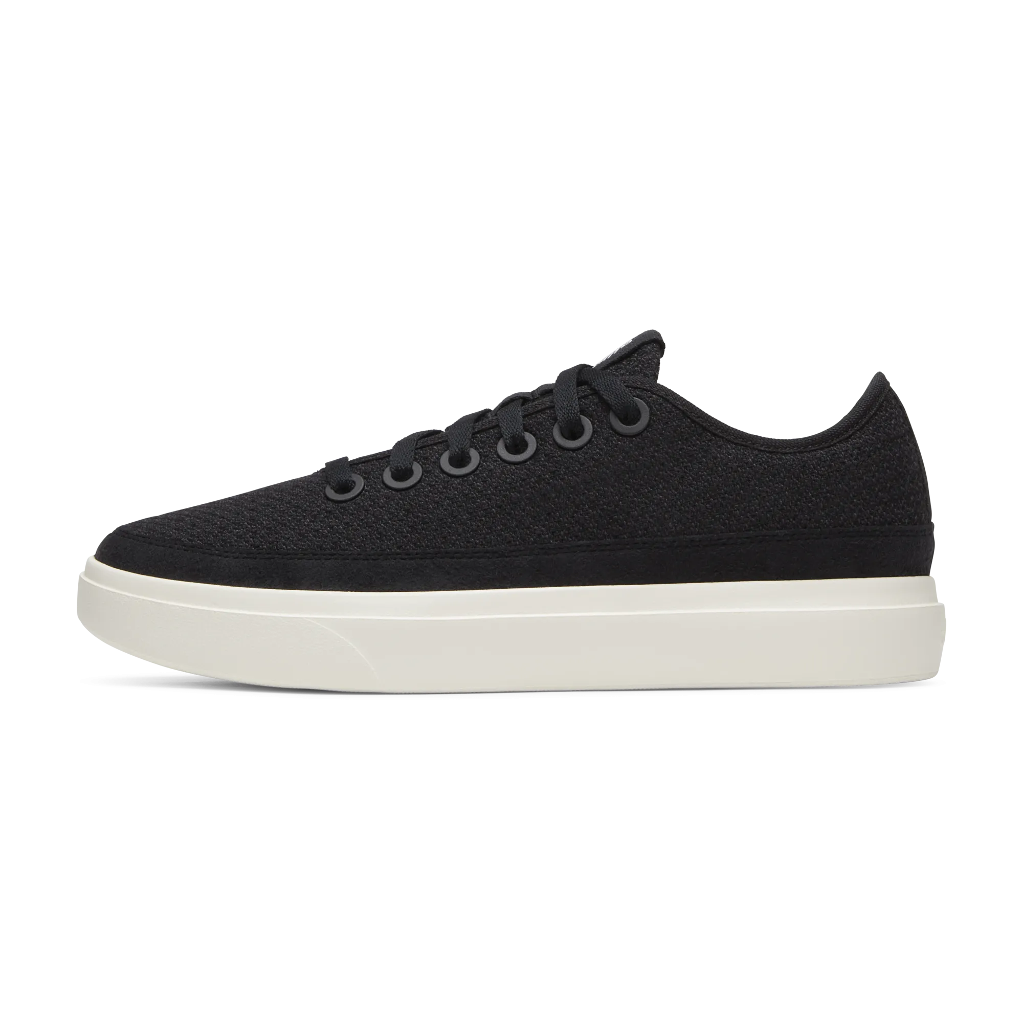 Water Resistant Anti blister Women's Wool Piper Go - Natural Black (Natural White Sole)