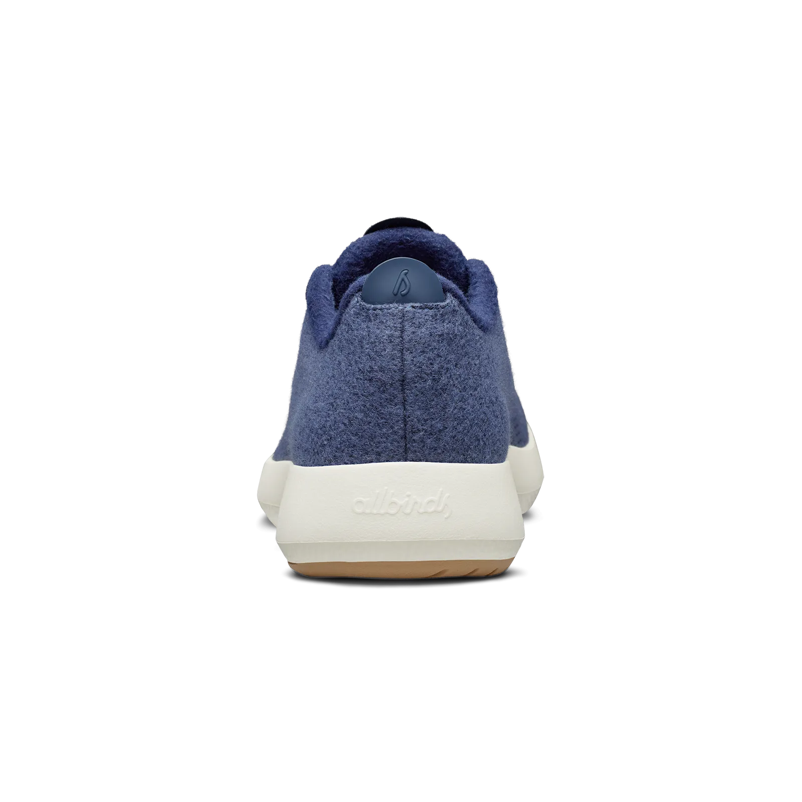 Anti   Slip Feature Built-In Support Women's Wool Runner Mizzle - Hazy Indigo (Natural White Sole)