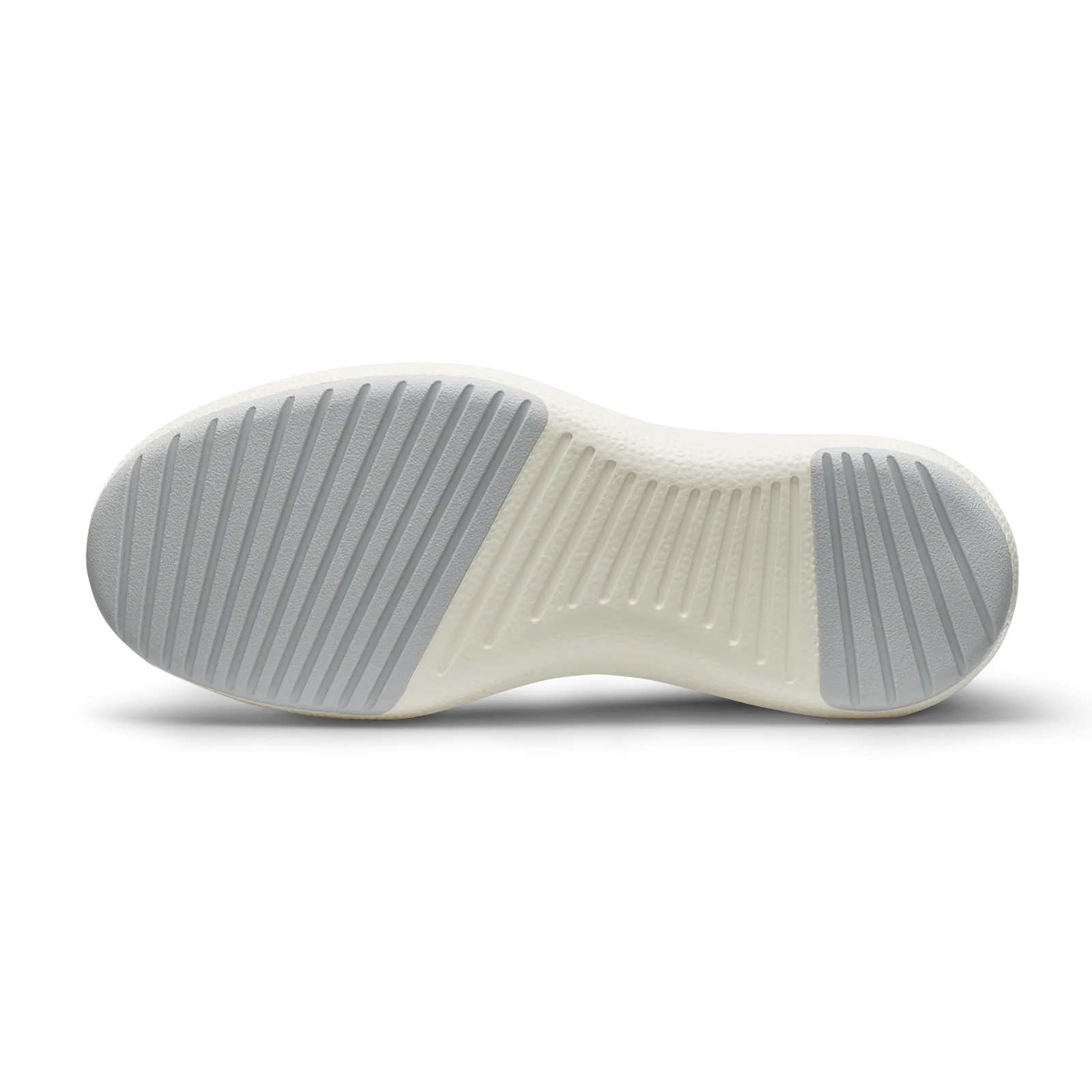 Smart Moves Shock Dispersing Hexagons Women's Wool Runner Mizzle - Light Grey (Natural White Sole)
