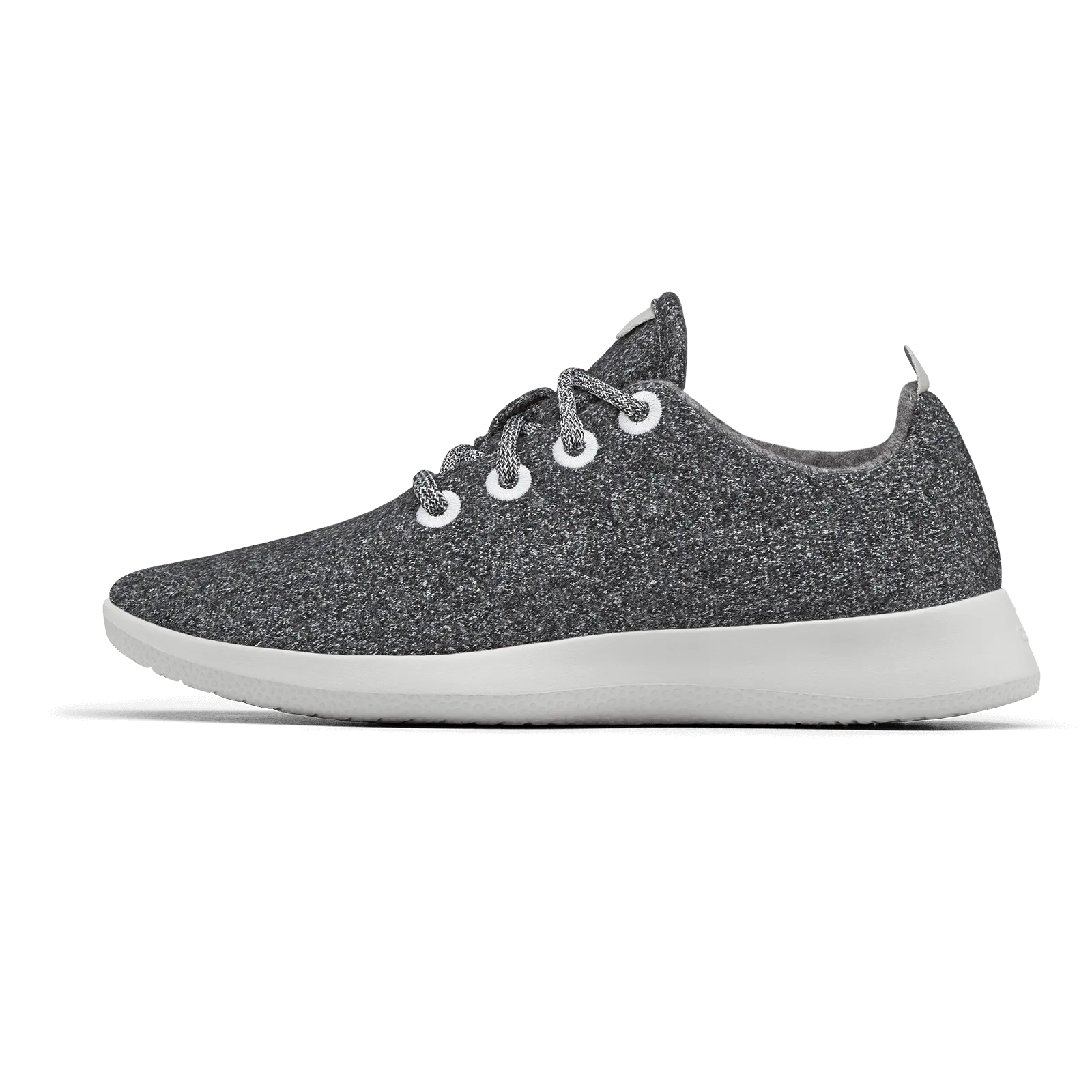 Hyperelastic Foam Quick Steps Women's Wool Runner - Natural Grey (Light Grey Sole)