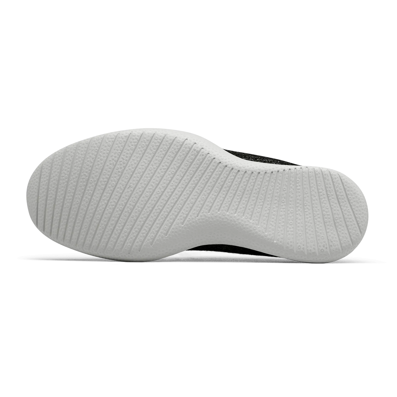 Low noise Micro Perforation Ventilation Women's Wool Runner - Natural Grey (Light Grey Sole)