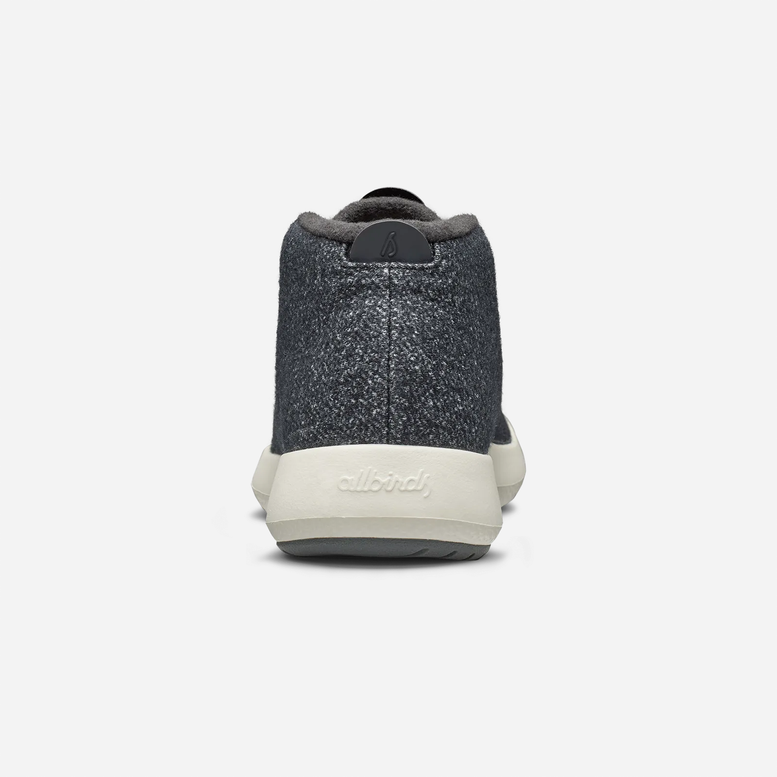 Women's Wool Runner-up Mizzle - Dark Grey (Natural White Sole) Core Comfort Unique Sole