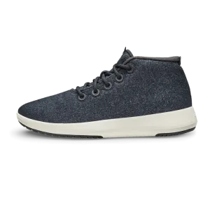 Anti   Bacterial Women's Wool Runner-up Mizzle - Natural Black (Natural White Sole)