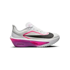 hill training footwear forest shoes WOMEN'S ZOOM FLY 6 - B - 101 WHITE/BLACK-VIVID GRAPE-HYPER PINK - size 6.5