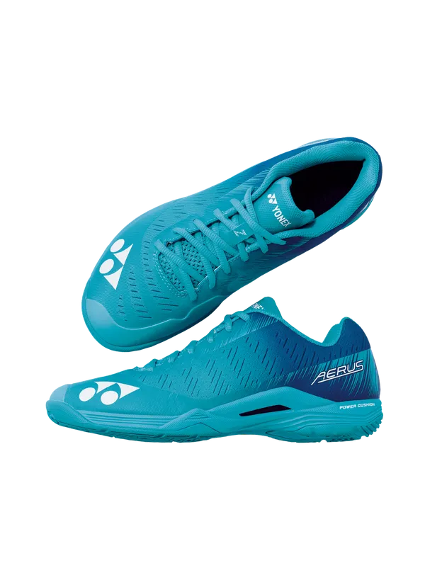 Defend MasterX Yonex Aerus Z Men's Shoe(Mint Blue)