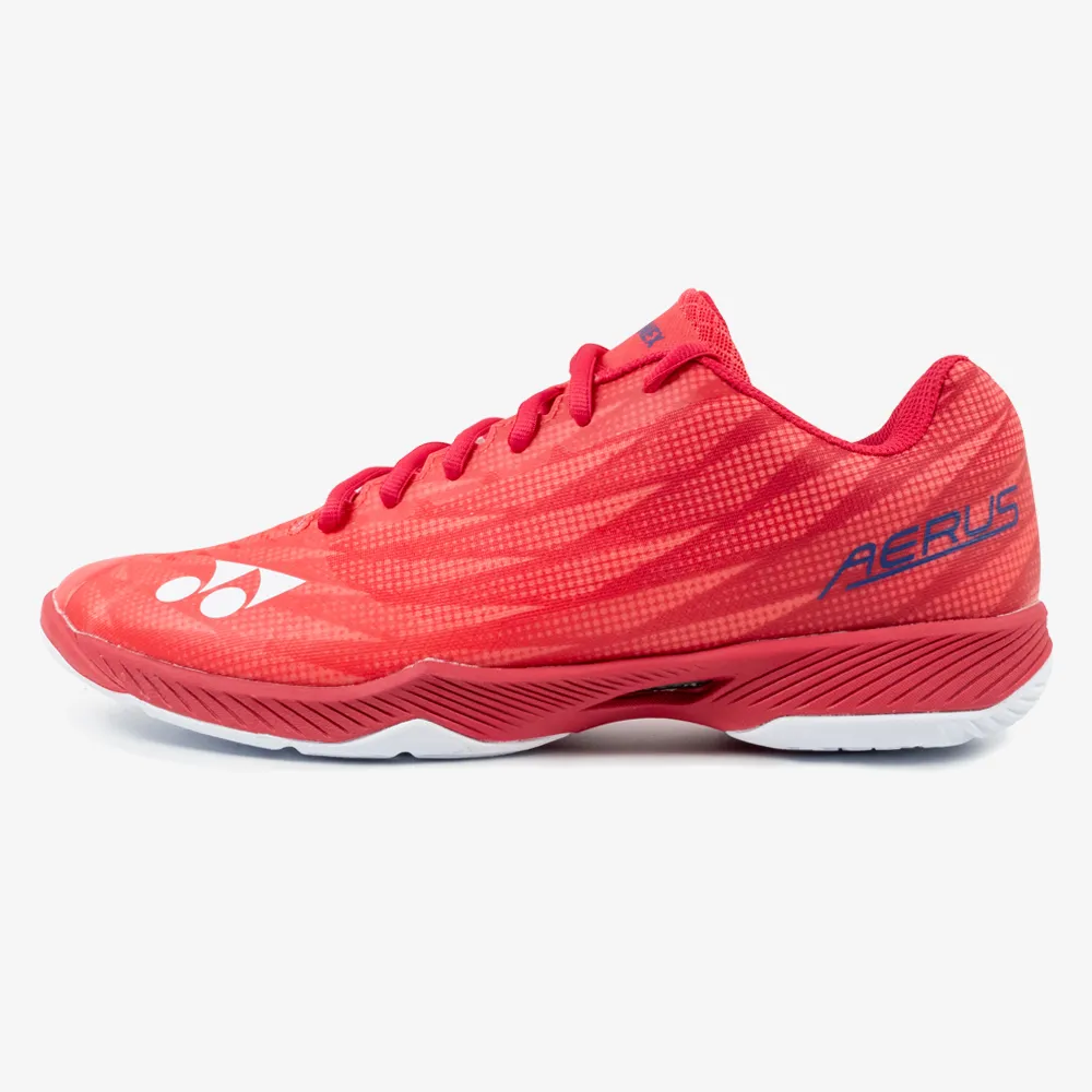 Playing Edge MasterX Yonex Aerus Z2 Men's Court Shoe (Ruby Red)