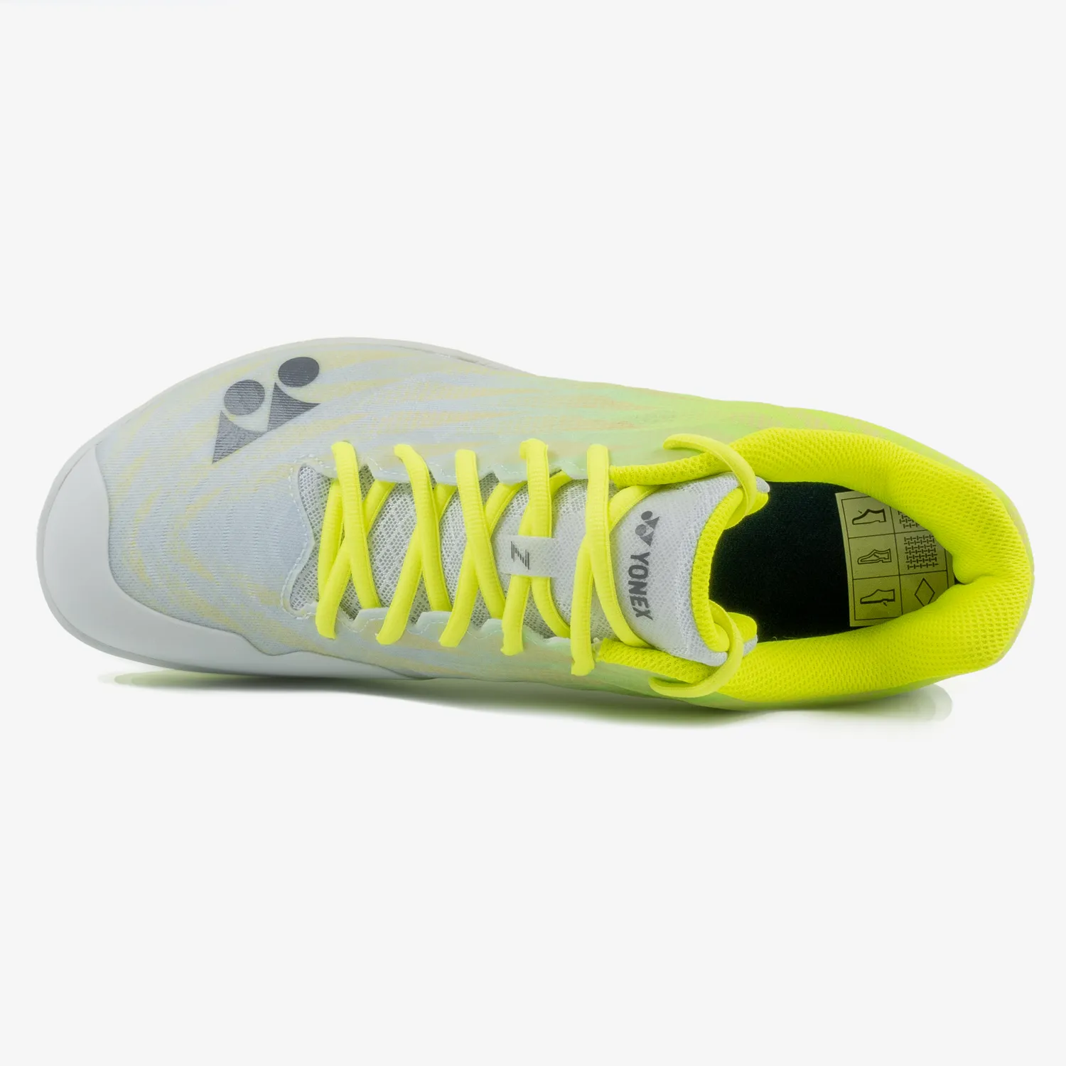 Yonex Aerus Z2 Wide (Gray/Yellow) Court Shoe Trail Legend