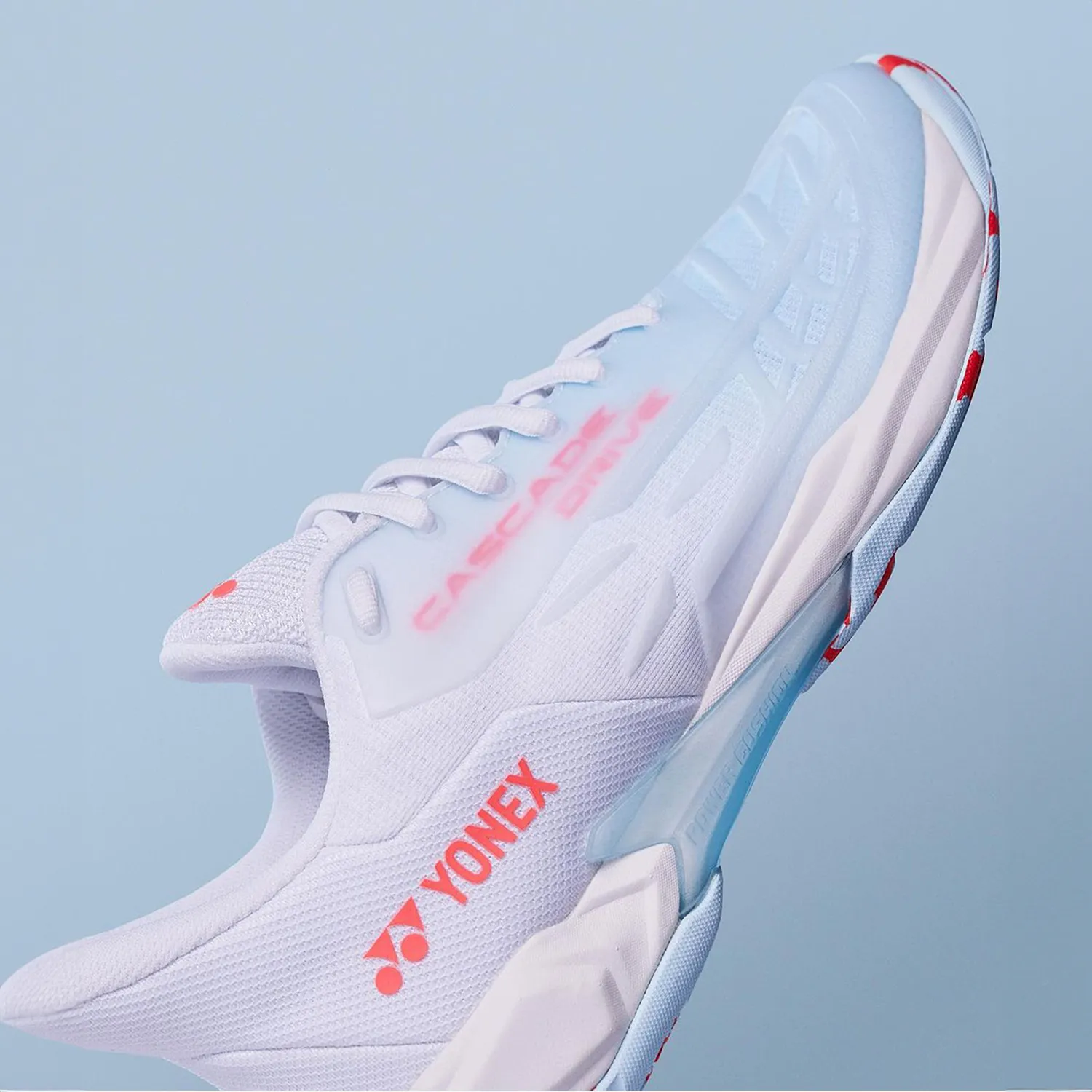 Yonex Cascade Drive 2 (White/Water Blue) Lock Fit