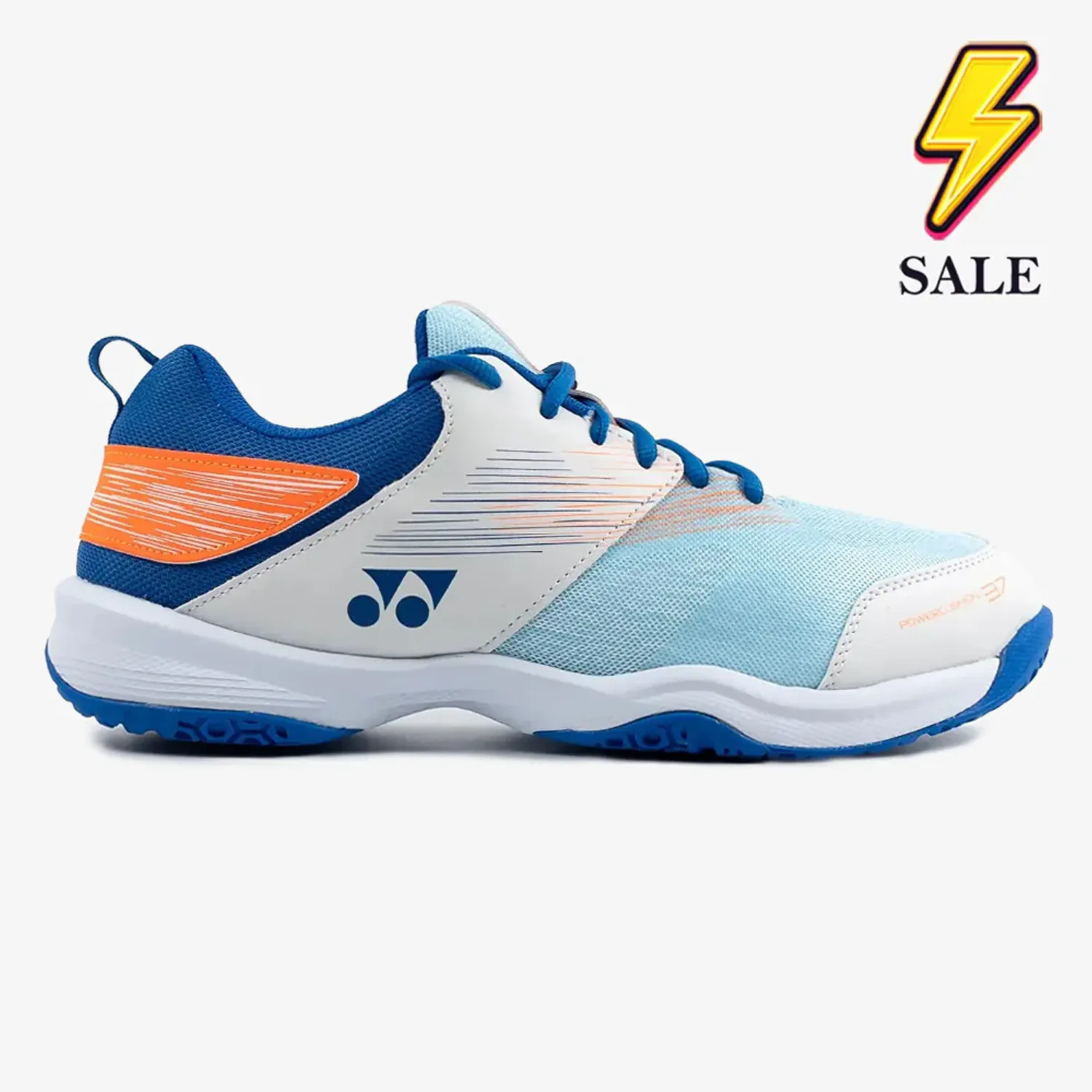 Yonex Power Cushion 37 (White/Blue) Track Titan street