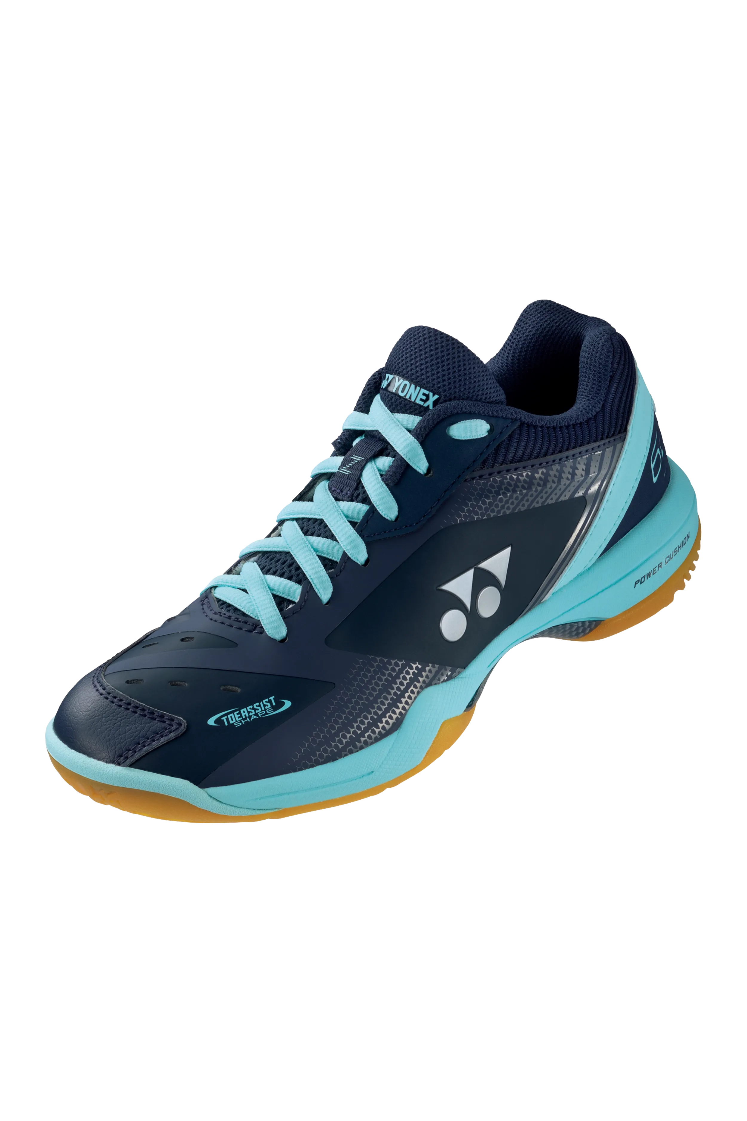Heavy Duty Durable Sole Yonex Power Cushion 65 Z3 Women (Navy/Saxe)