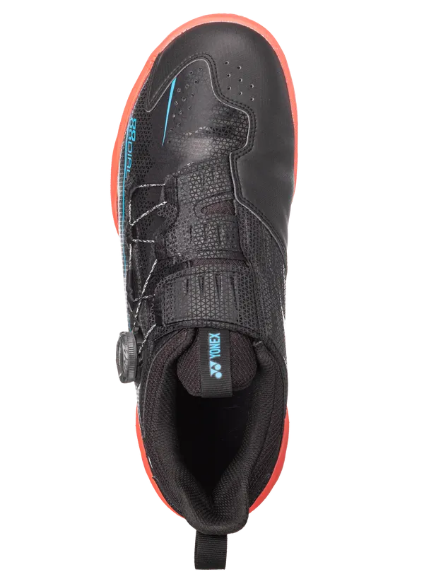 Yonex Power Cushion 88 Dial Unisex Badminton Shoes [Black/Red] *CLEARANCE* Run Max