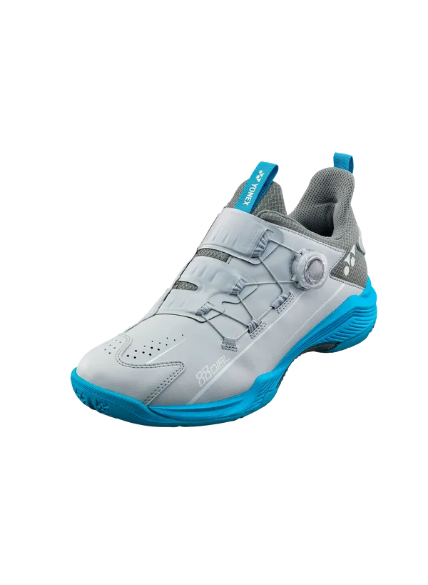 Path Edge Yonex Power Cushion 88 Dial Unisex Badminton Shoes [Turquoise/Grey] *CLEARANCE*