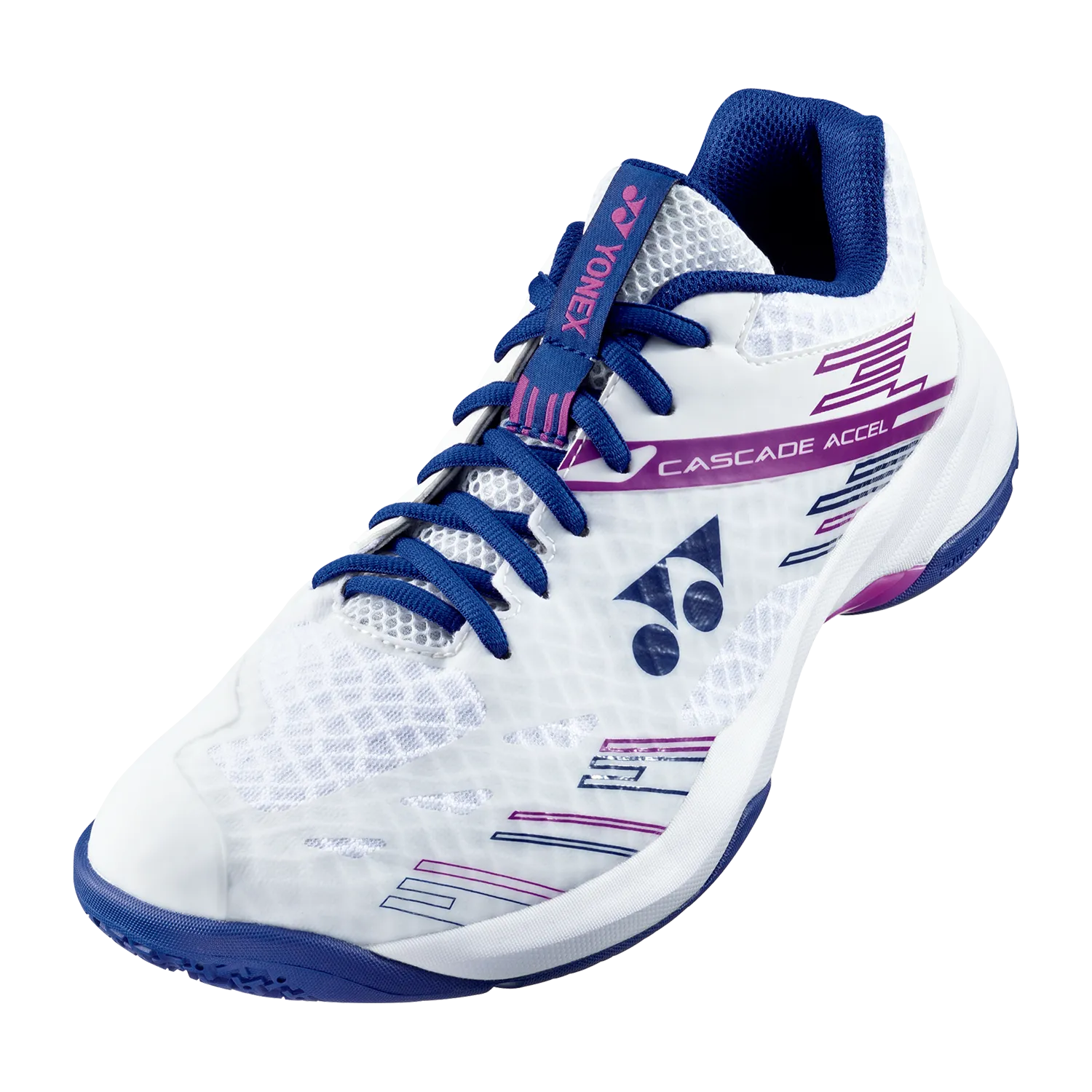 Yonex Power Cushion Cascade Accel Wide(White/Purple) Boost Nova