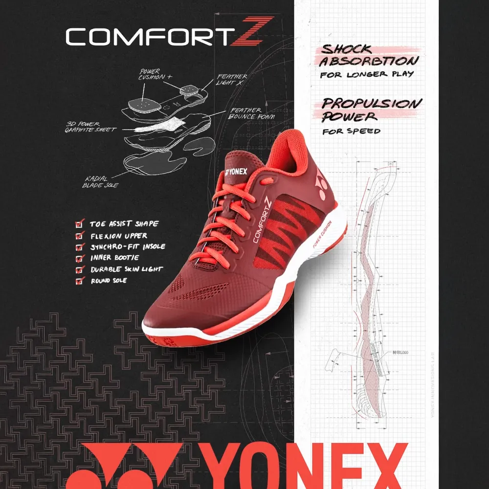 Air MasterX Yonex Power Cushion Comfort Z3 (Black)